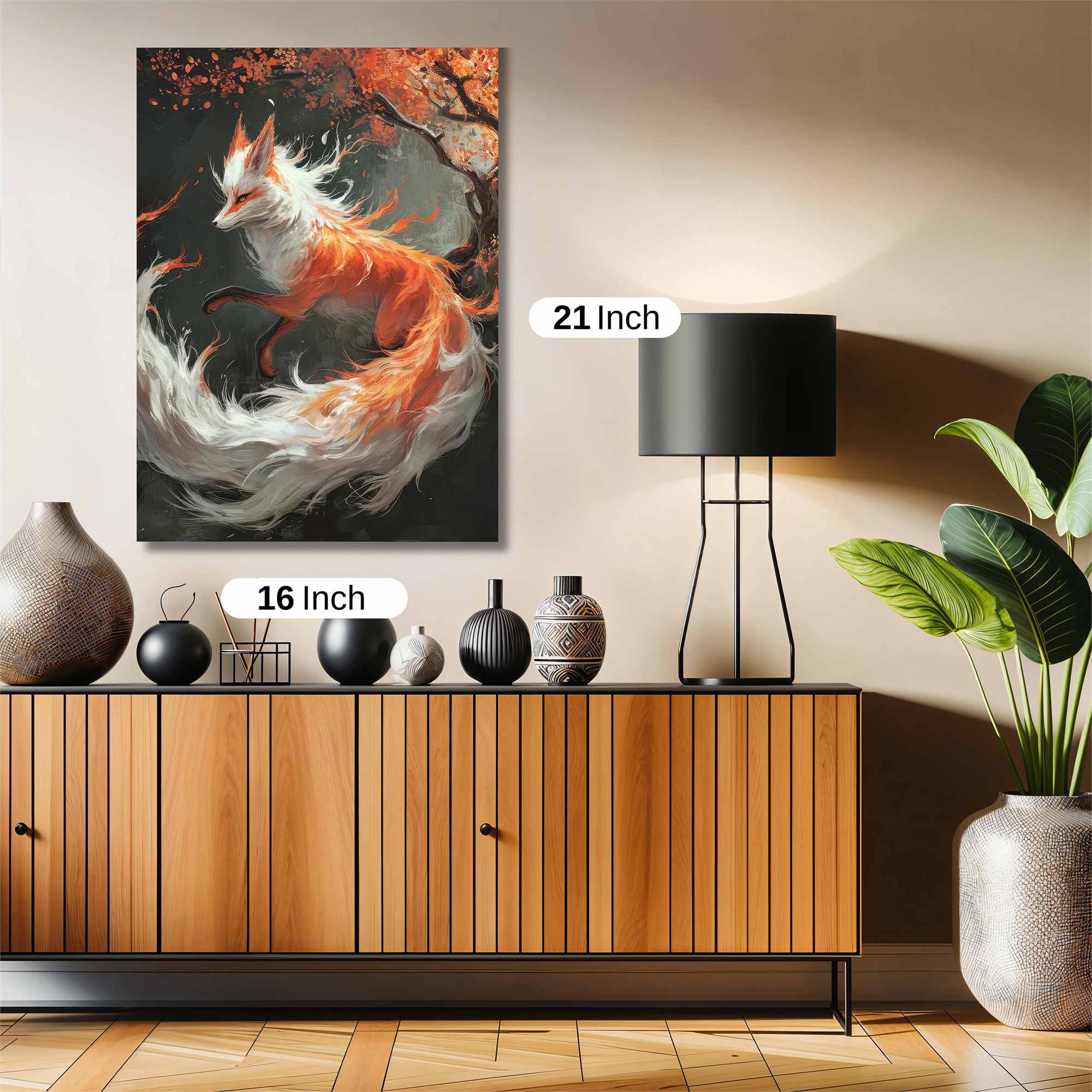 Kitsune Serenity Safe Wall Magnetic / M