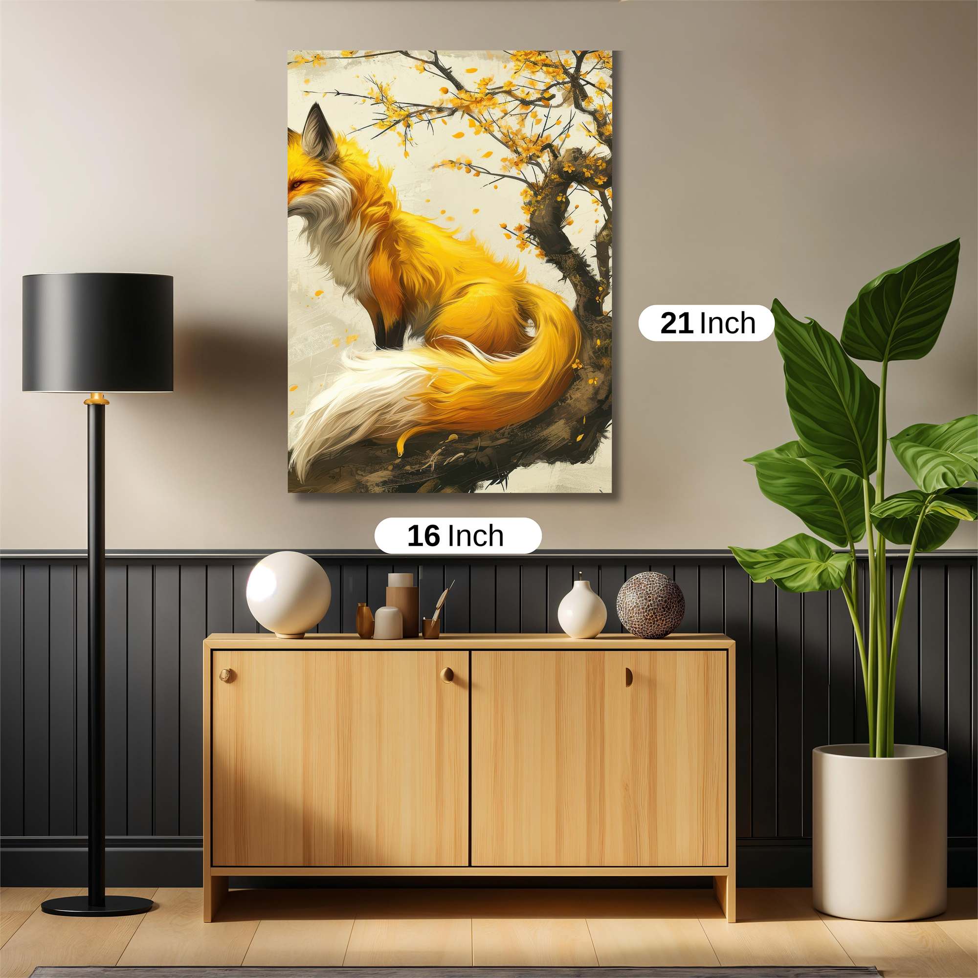 Golden Serenity Safe Wall Magnetic / M