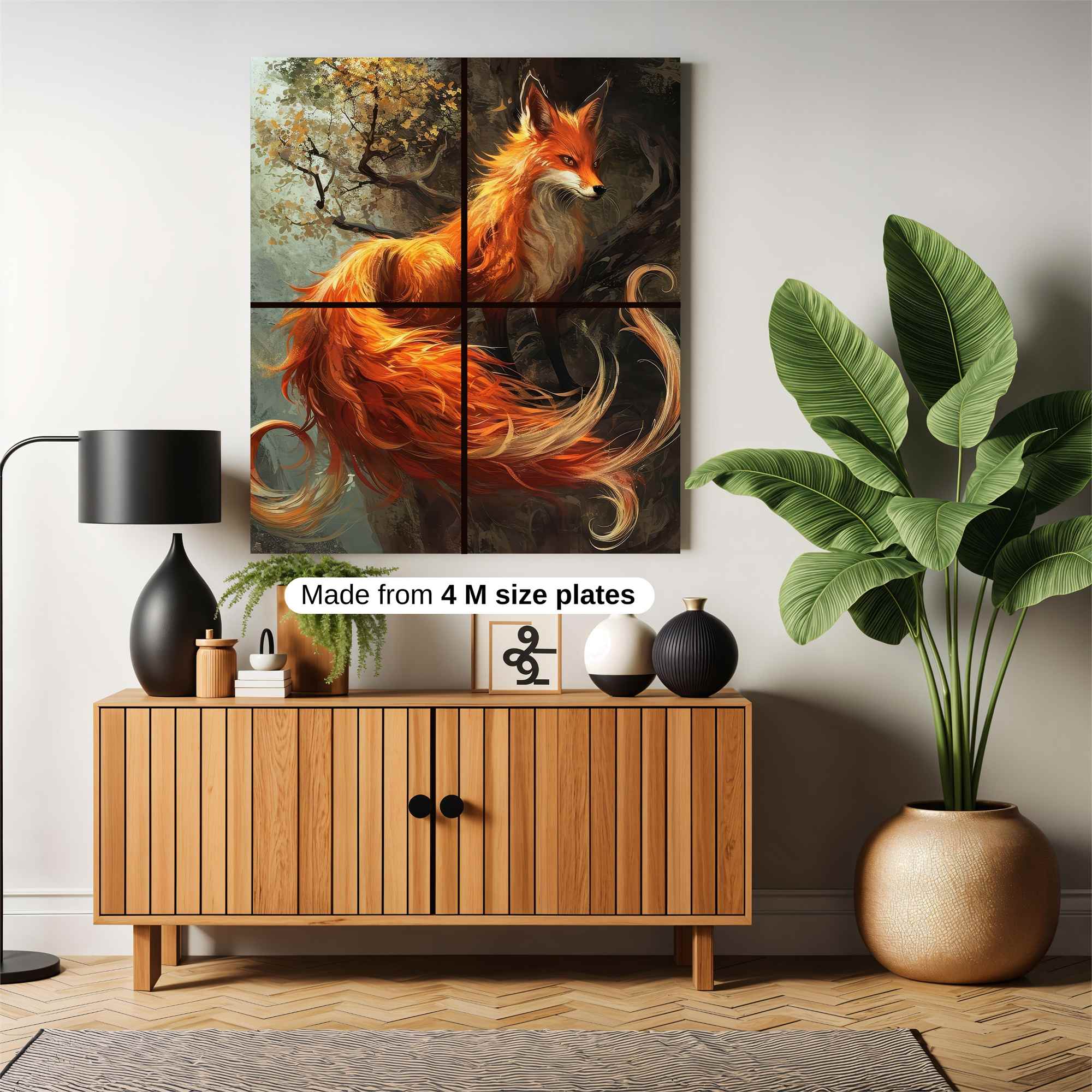 Fiery Enigma Safe Wall Magnetic / M