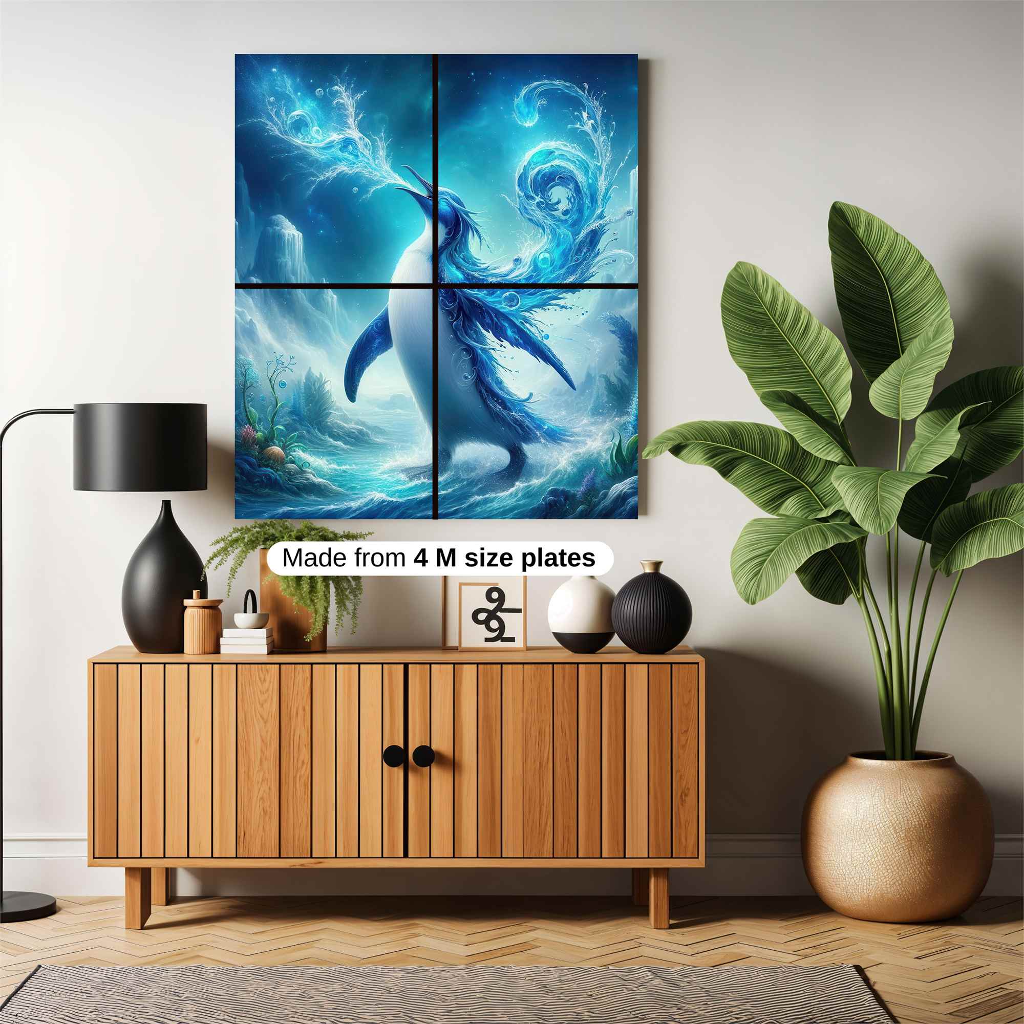 Penguin Enchantment Safe Wall Magnetic / M