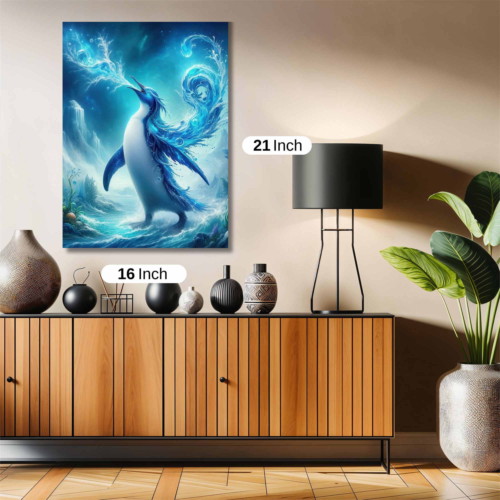 Penguin Enchantment Safe Wall Magnetic / M