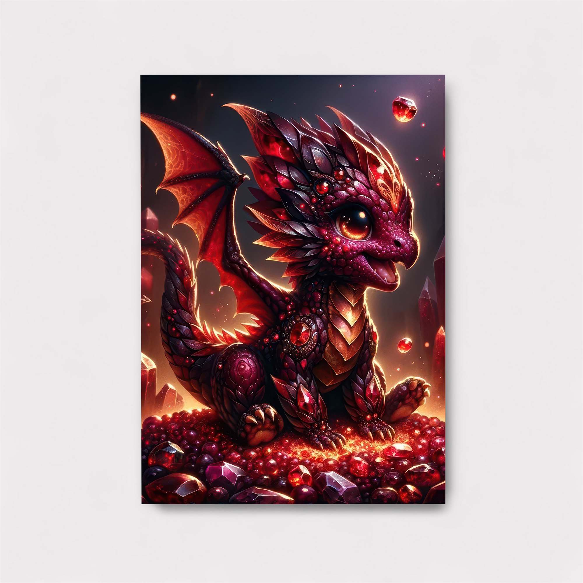 Ruby Radiance Safe Wall Magnetic / M