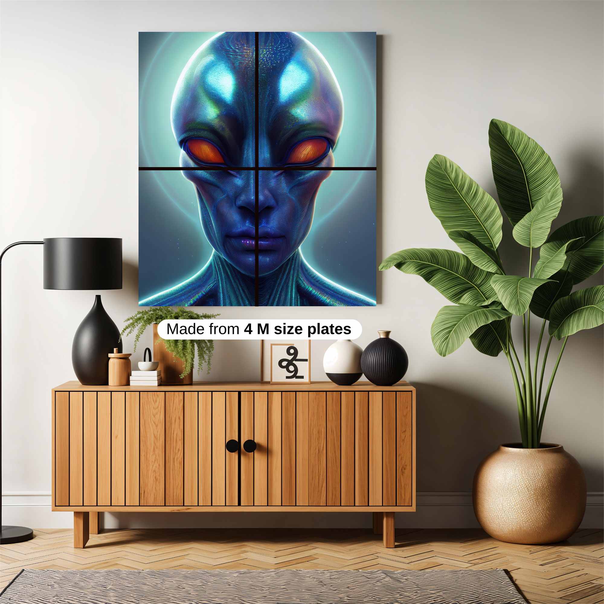 Alien Enigma Safe Wall Magnetic / M