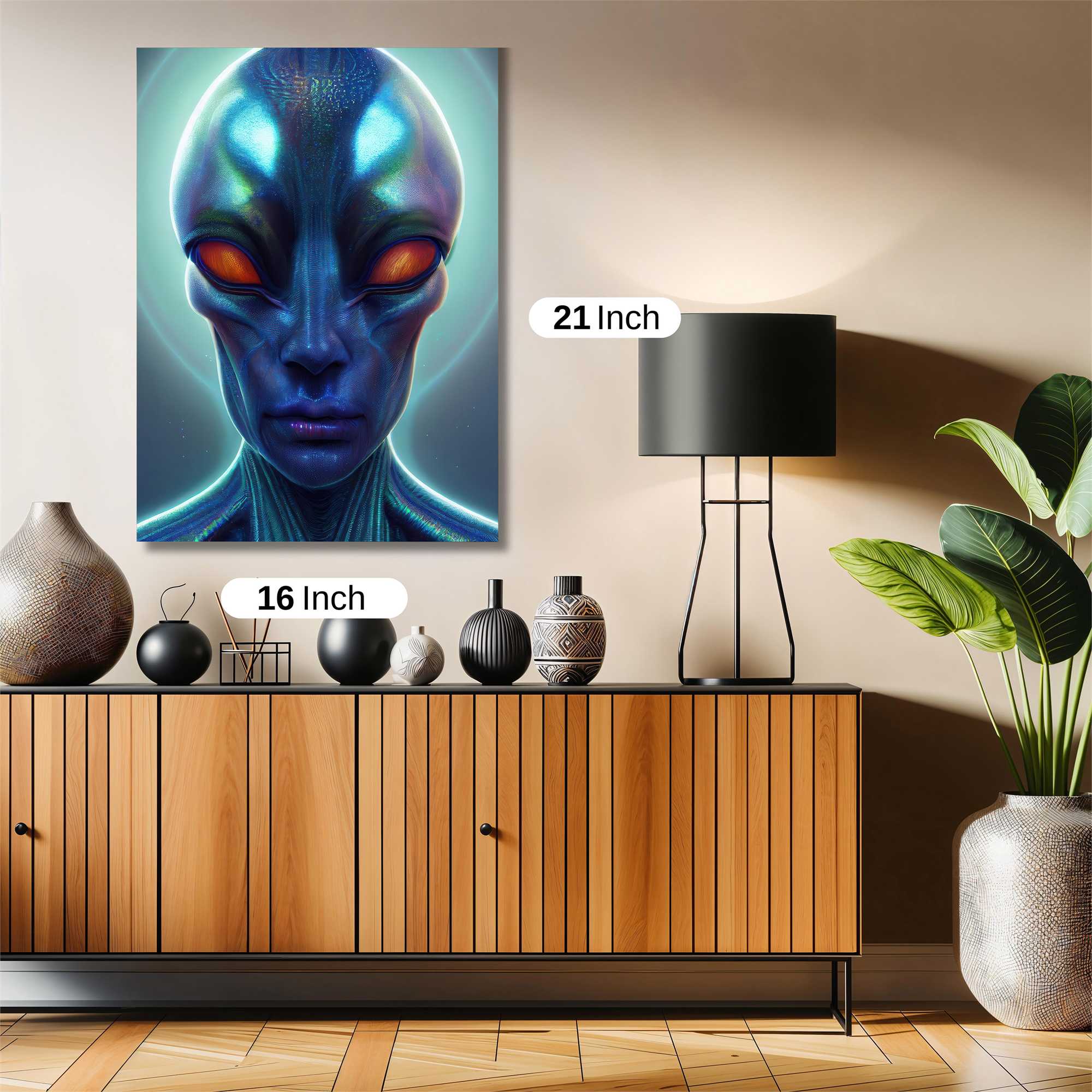 Alien Enigma Safe Wall Magnetic / M