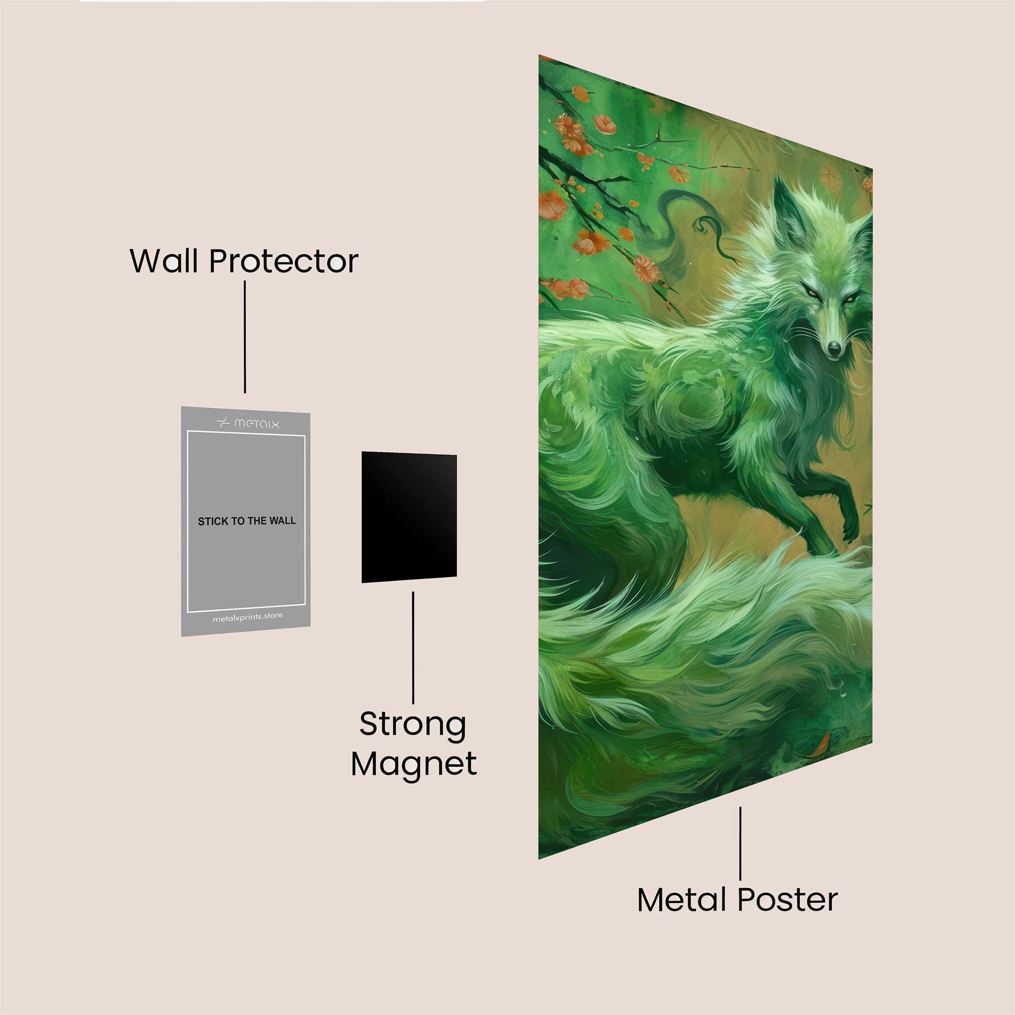 Verdant Enigma Safe Wall Magnetic / M