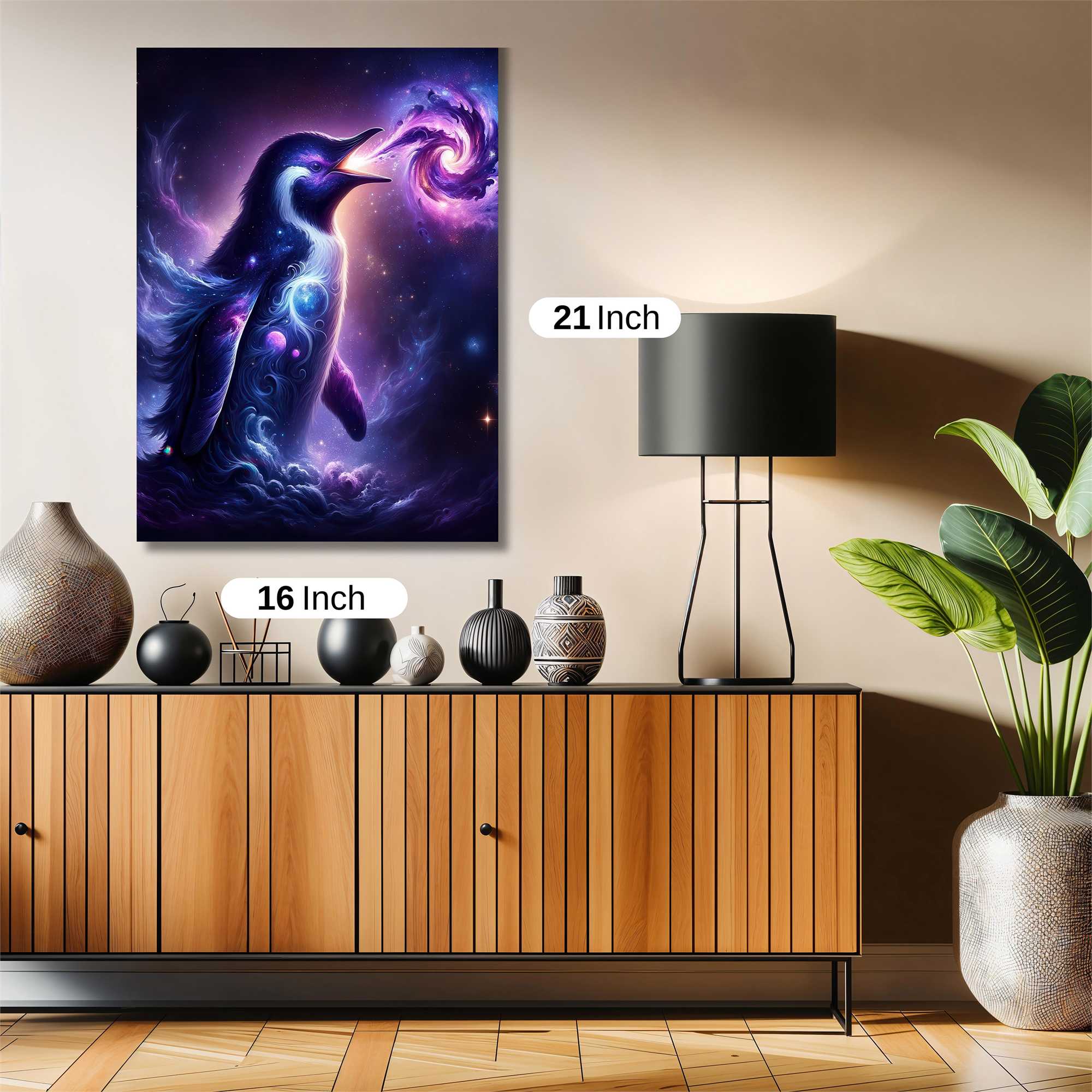 Penguin Cosmic Safe Wall Magnetic / M