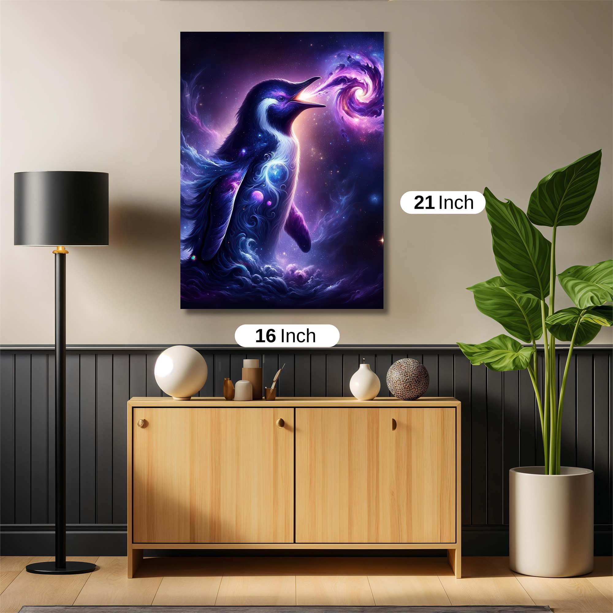 Penguin Cosmic Safe Wall Magnetic / M