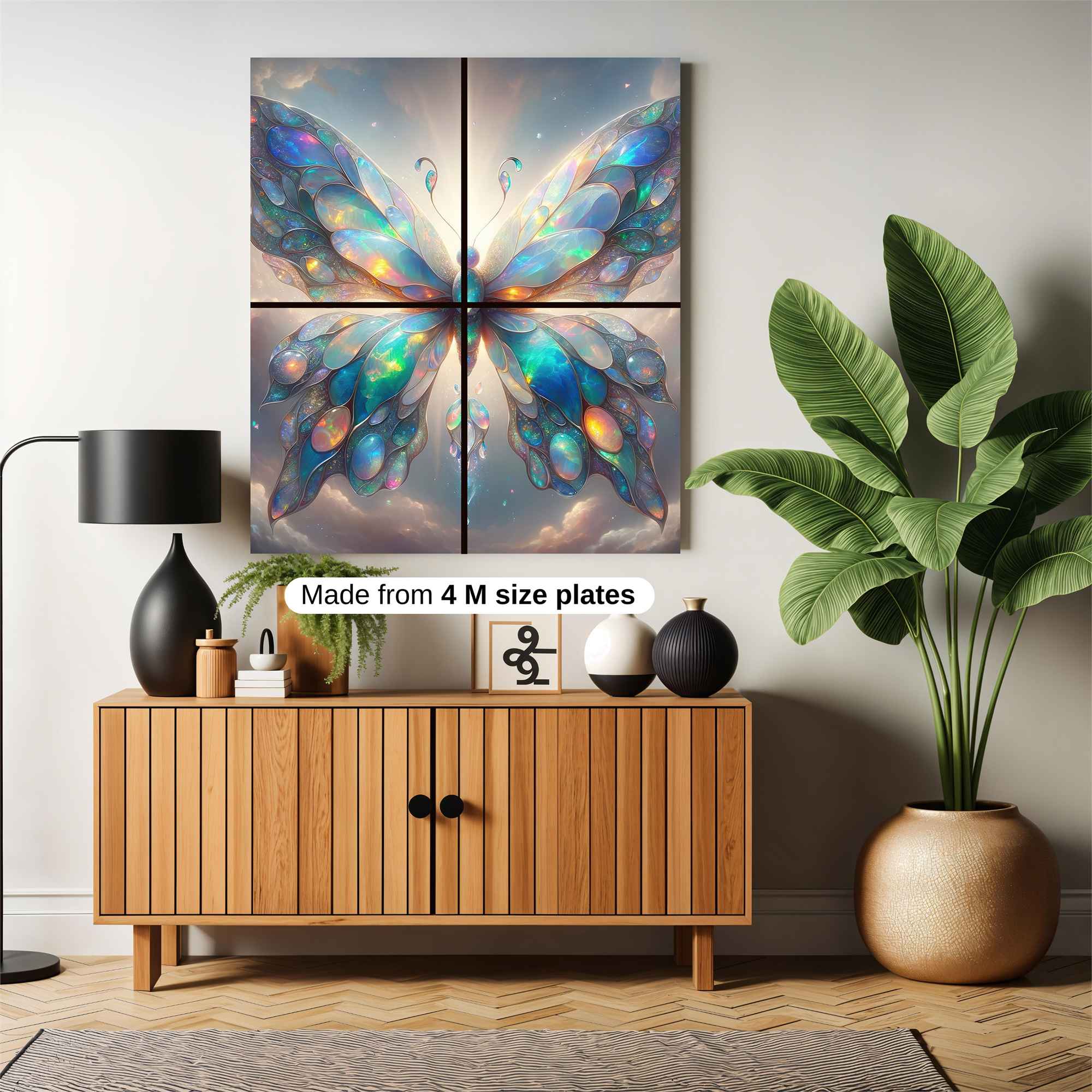 Butterfly Radiance Safe Wall Magnetic / M