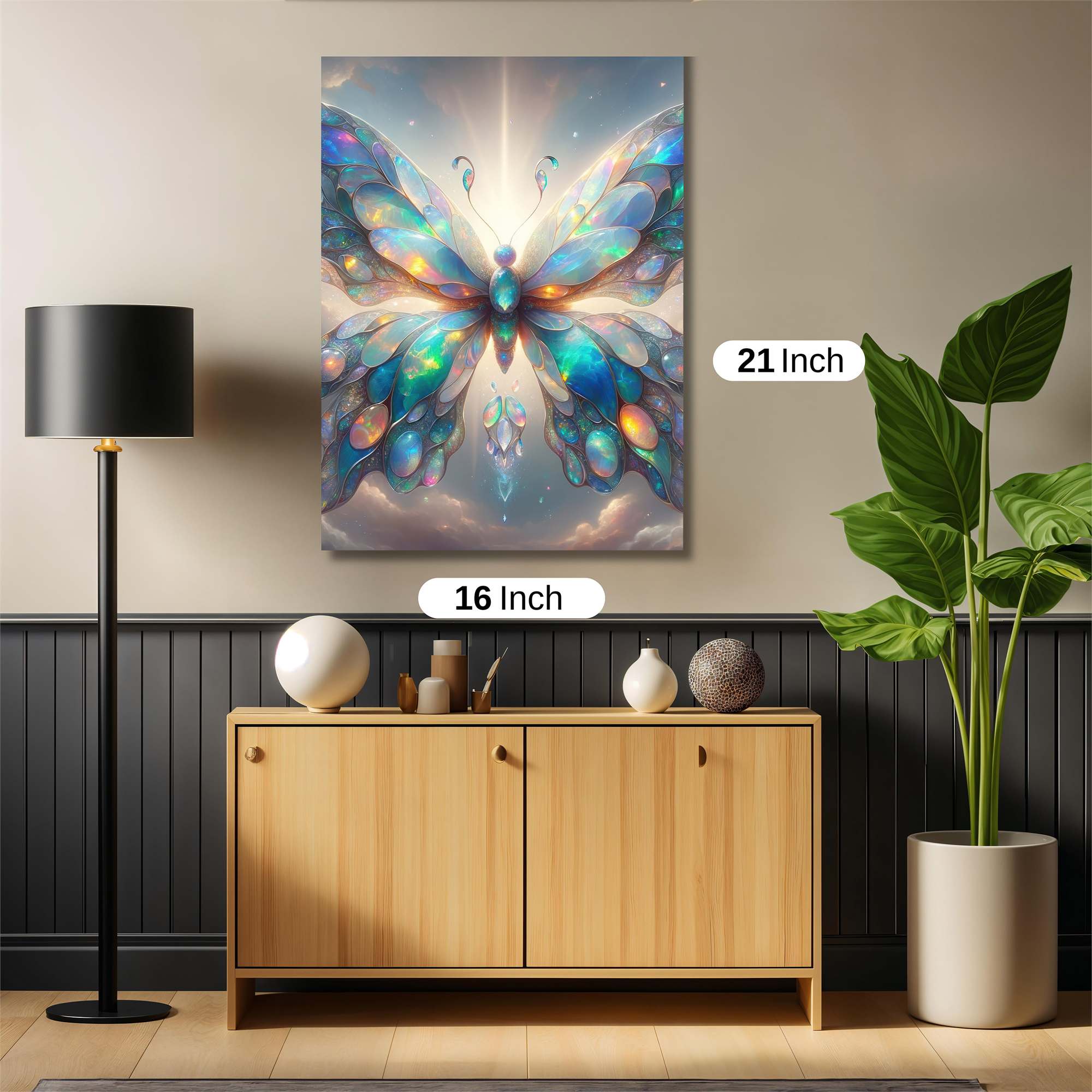 Butterfly Radiance Safe Wall Magnetic / M