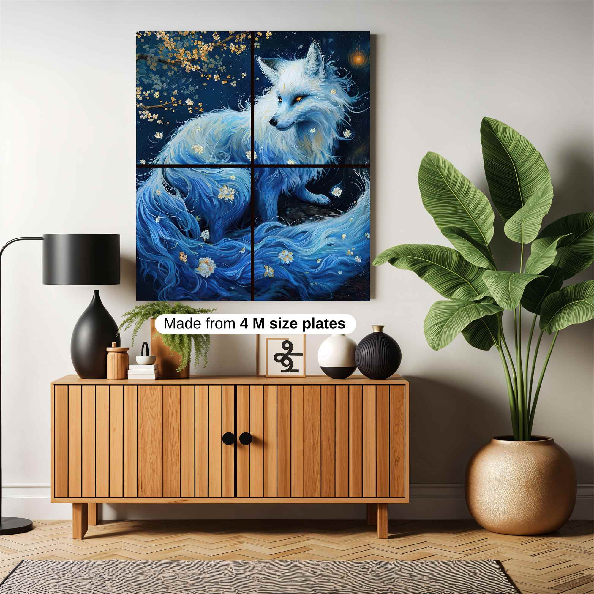 Celestial Fox Safe Wall Magnetic / M