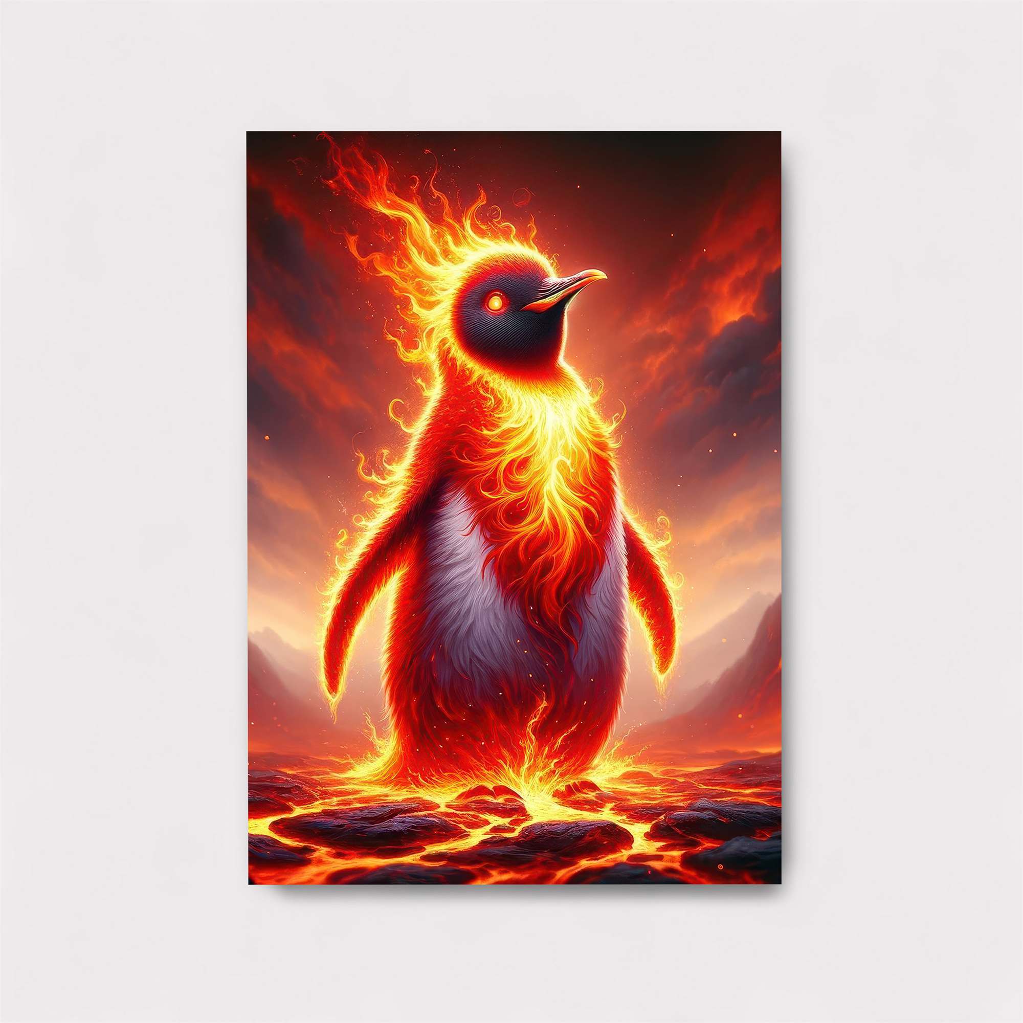 Phoenix Penguin Safe Wall Magnetic / M