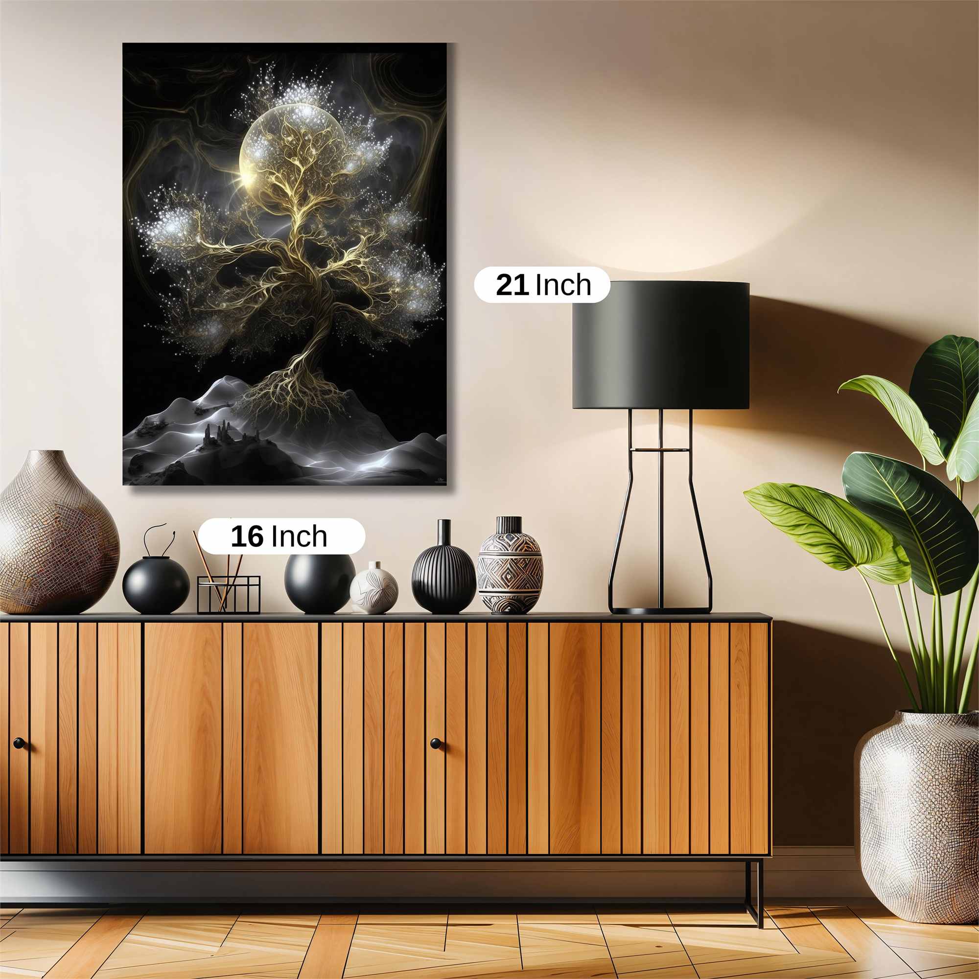 Lunar Serenity Safe Wall Magnetic / M