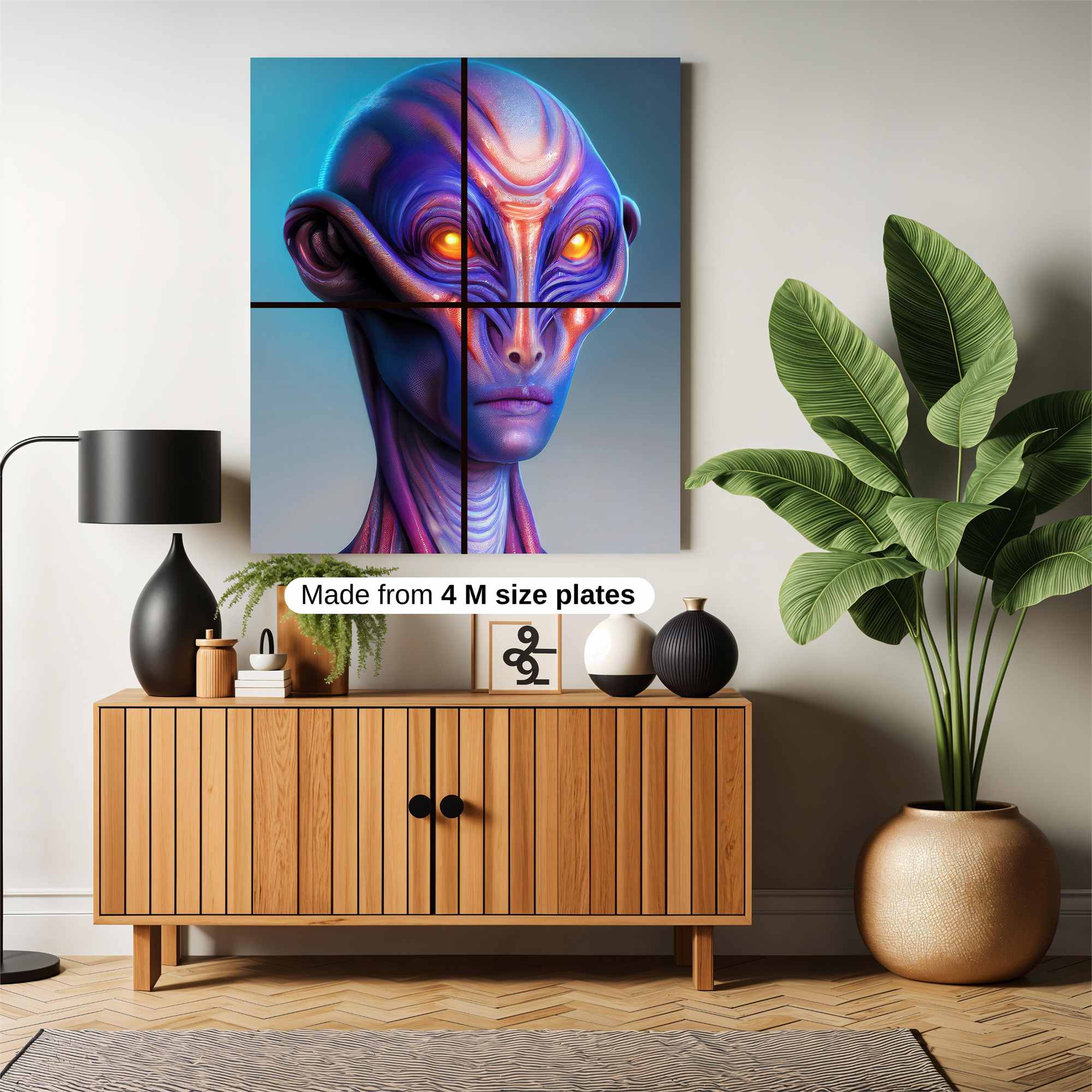 Alien Enigma Safe Wall Magnetic / M