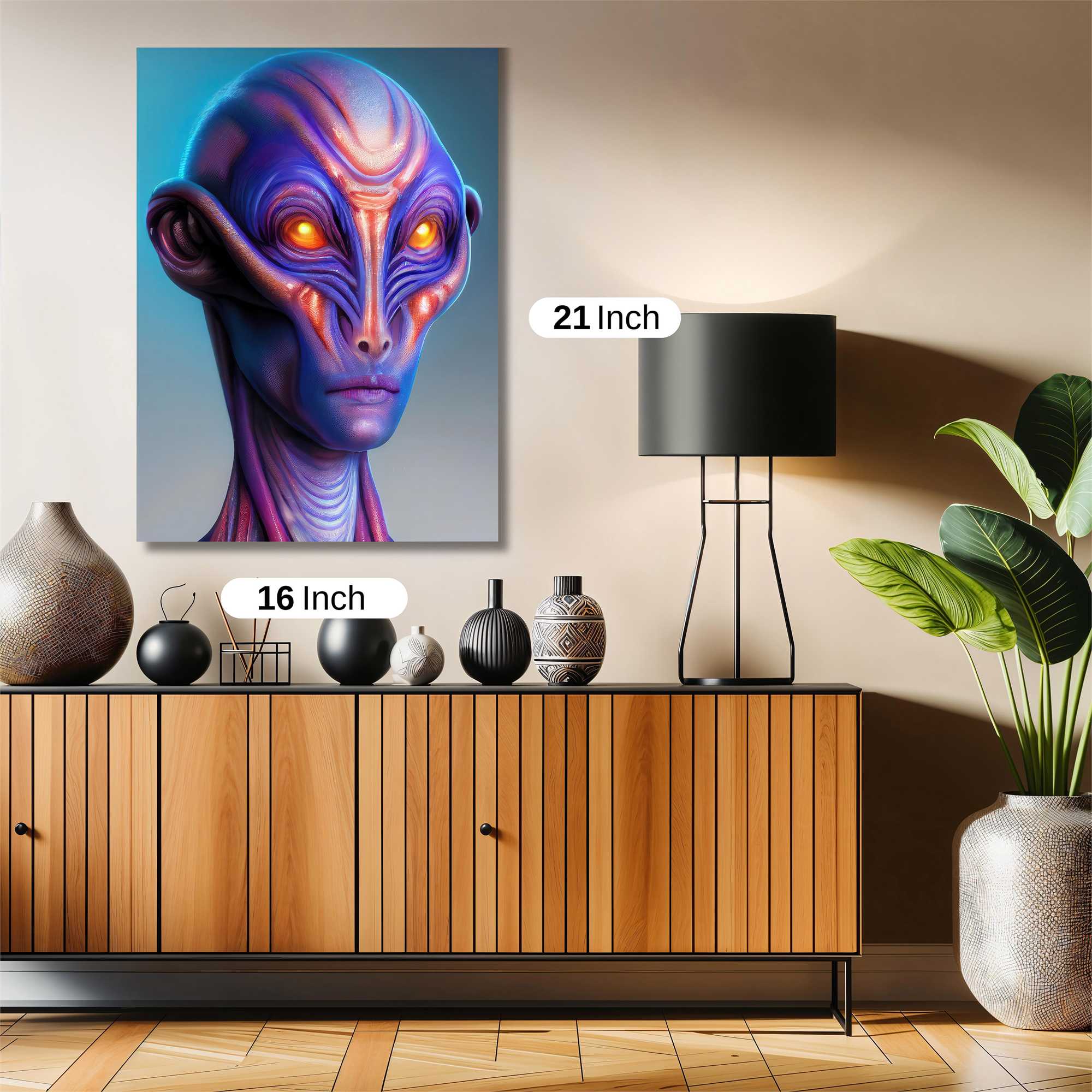 Alien Enigma Safe Wall Magnetic / M