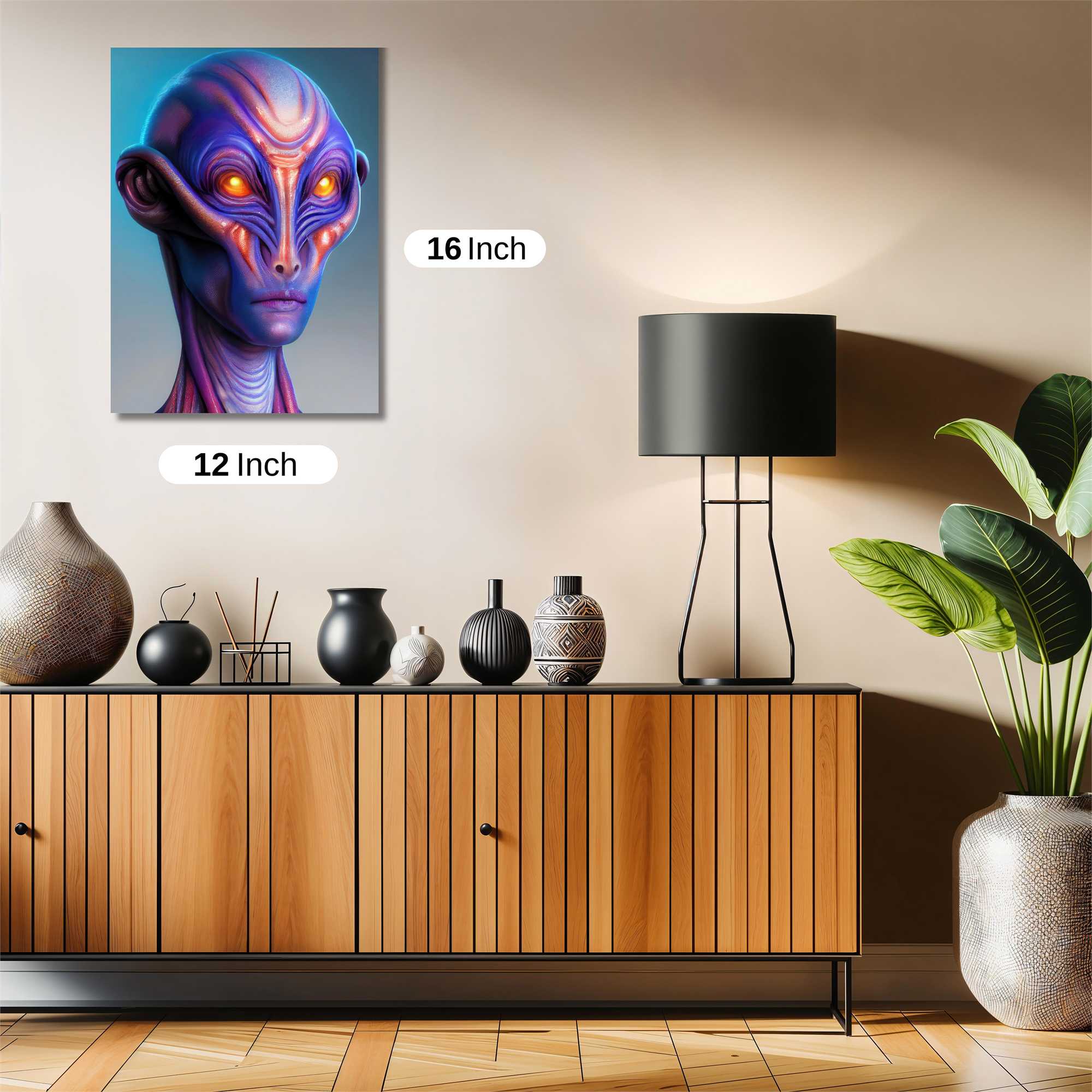 Alien Enigma Safe Wall Magnetic / M