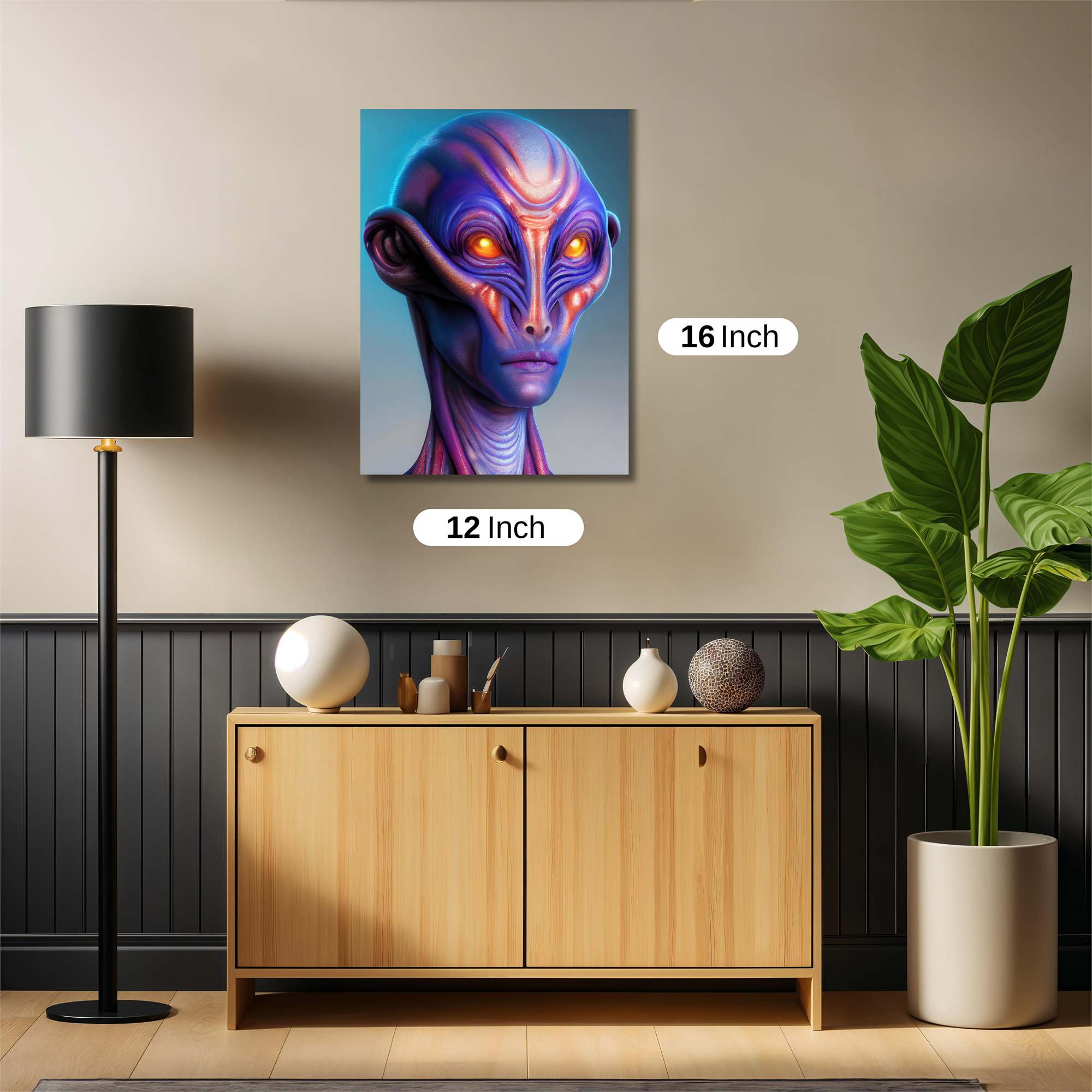 Alien Enigma Safe Wall Magnetic / M
