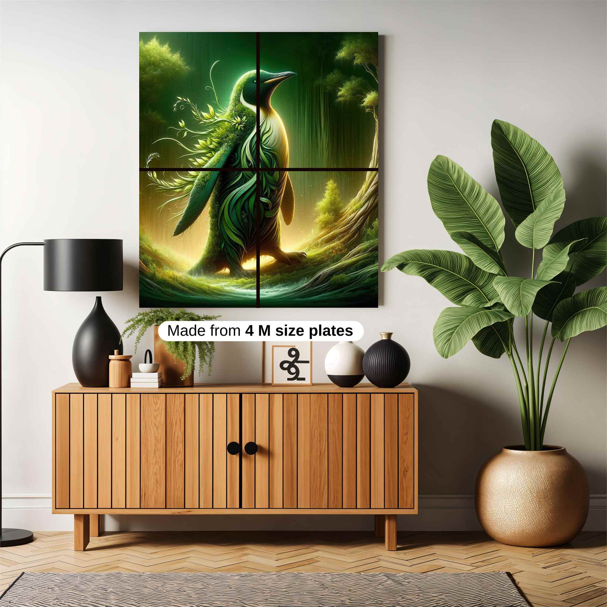 Penguin Verdant Safe Wall Magnetic / M