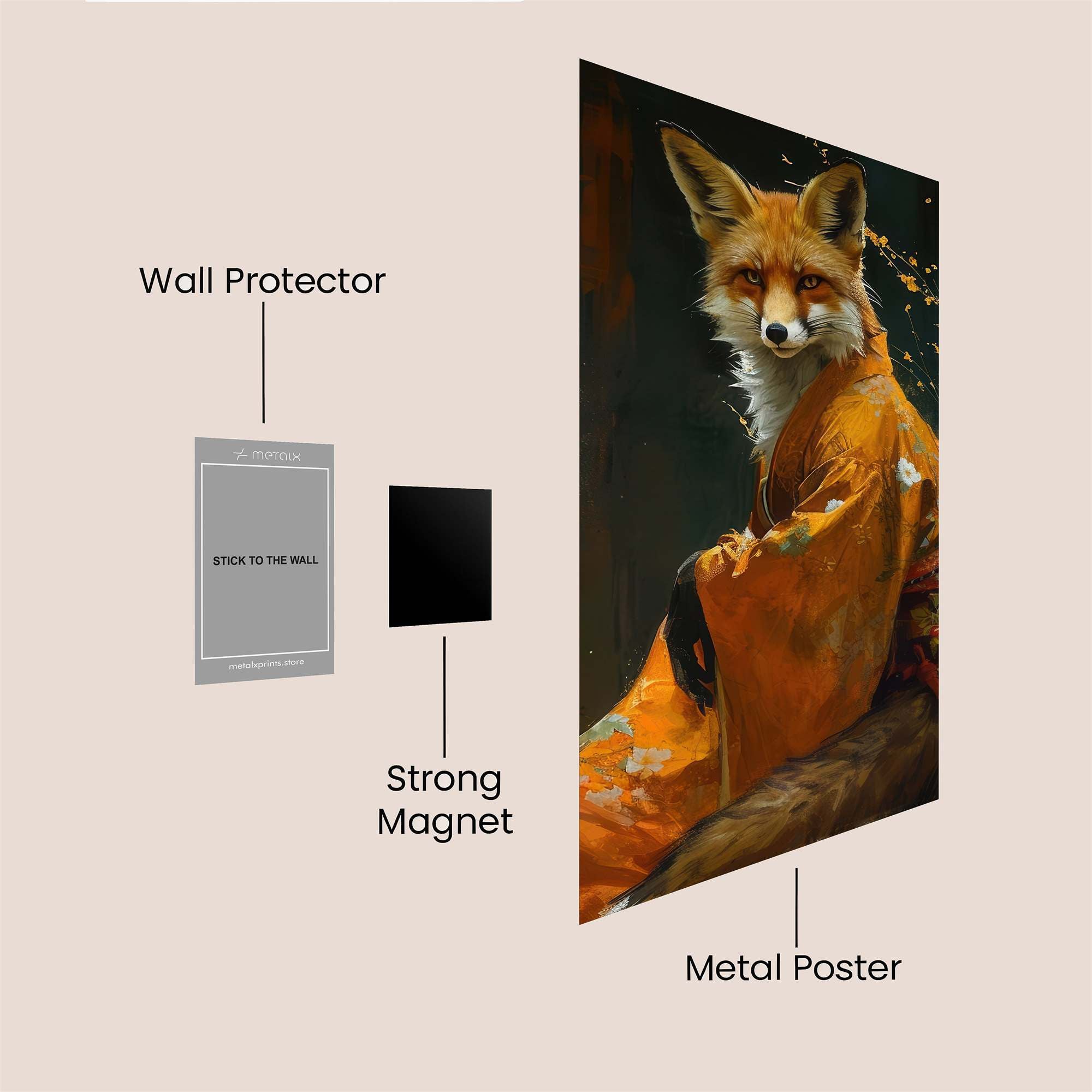 Fox Serenity Safe Wall Magnetic / M