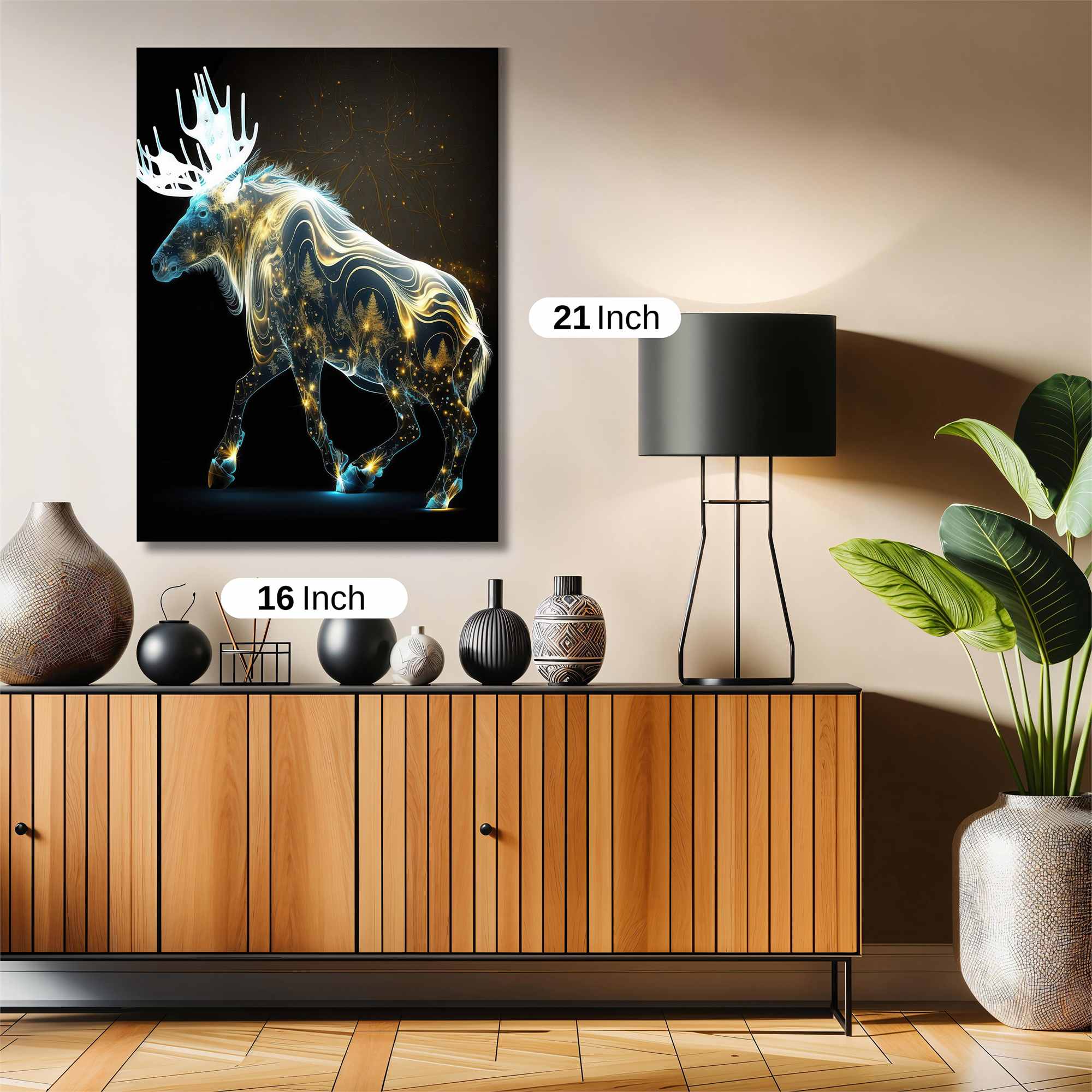 Moose Mystic Safe Wall Magnetic / M