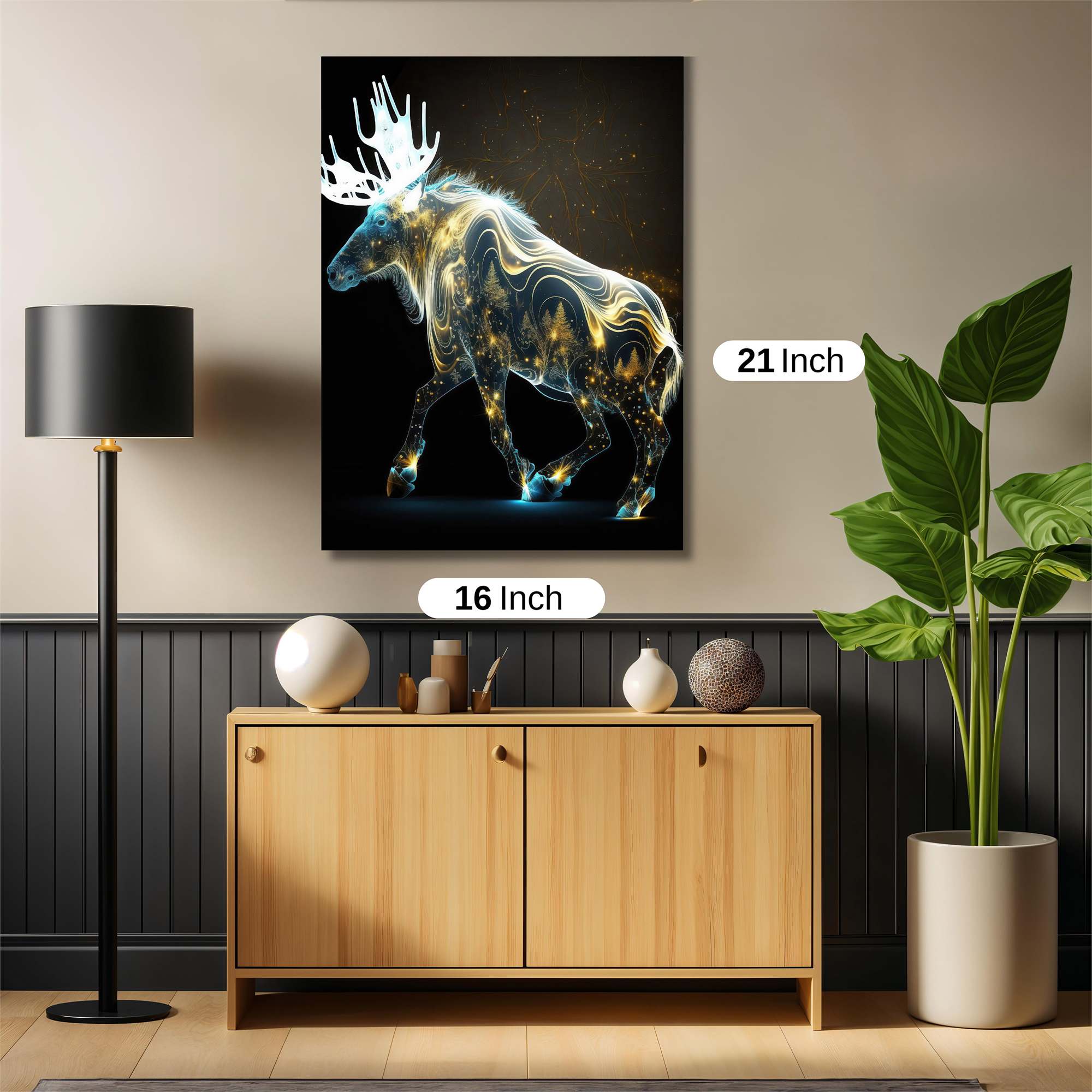 Moose Mystic Safe Wall Magnetic / M