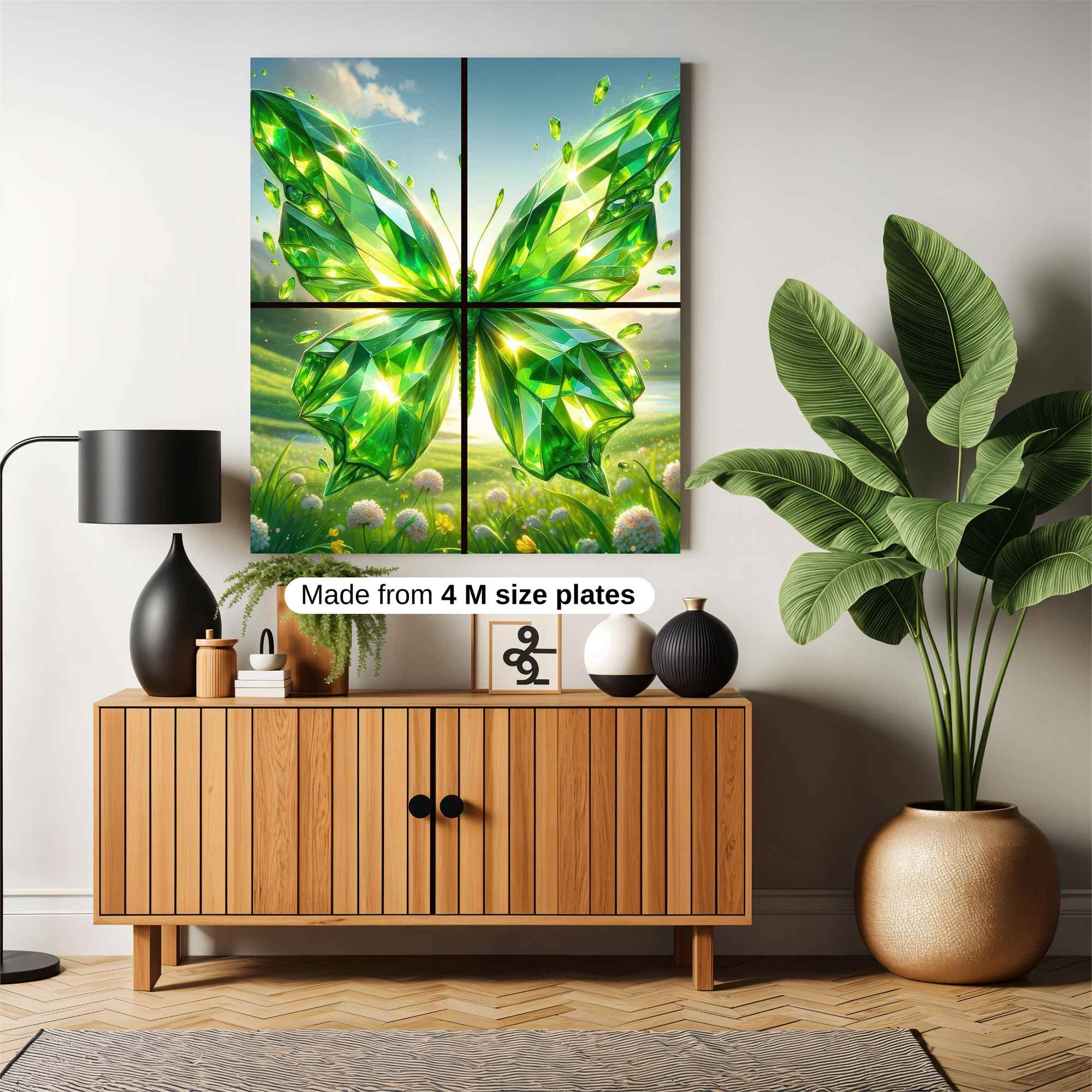 Emerald Radiance Safe Wall Magnetic / M