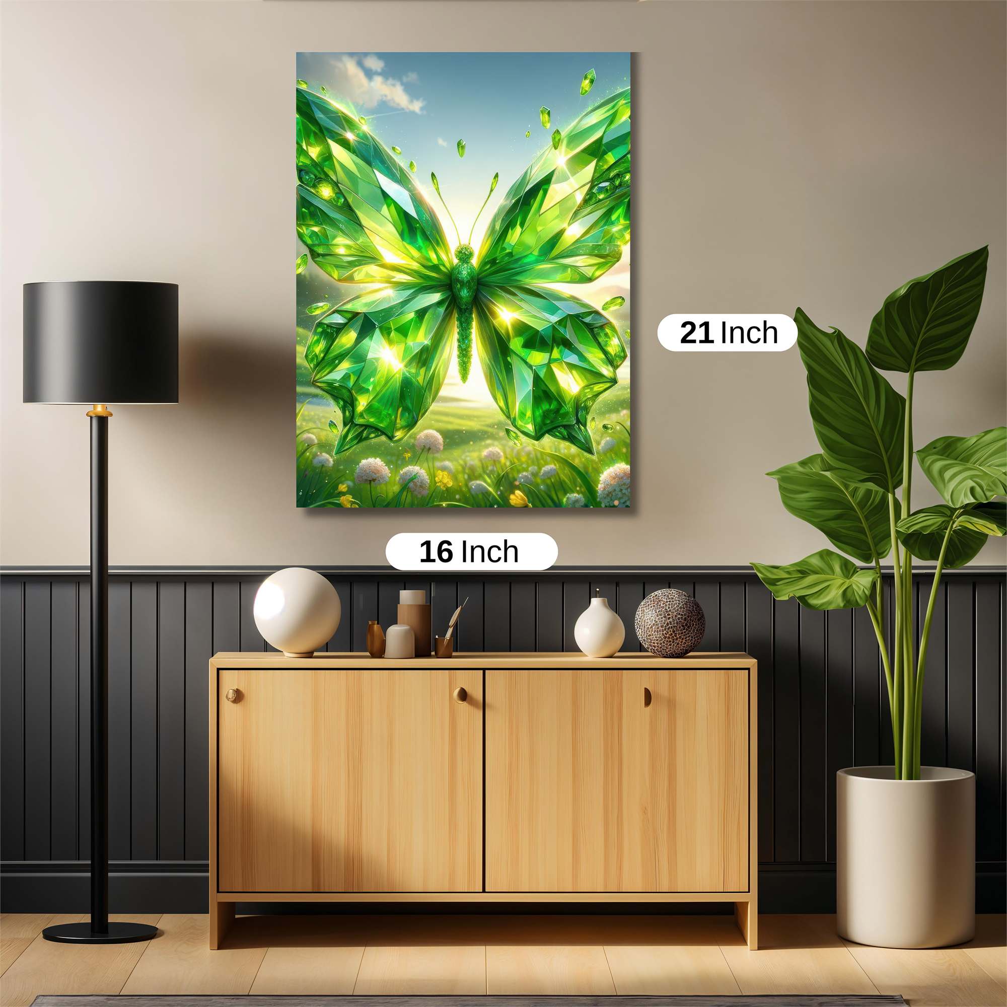 Emerald Radiance Safe Wall Magnetic / M