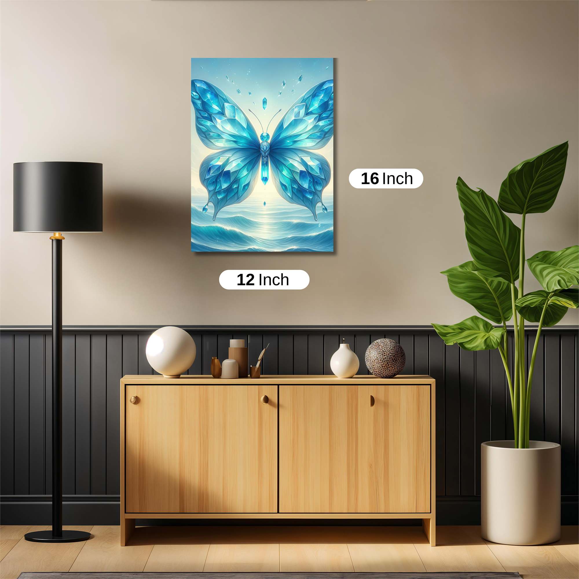 Crystal Serenity Safe Wall Magnetic / M