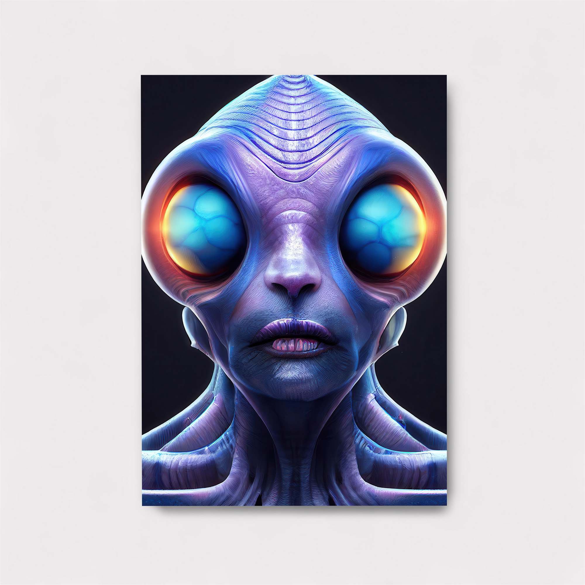 Alien Intrigue Safe Wall Magnetic / M
