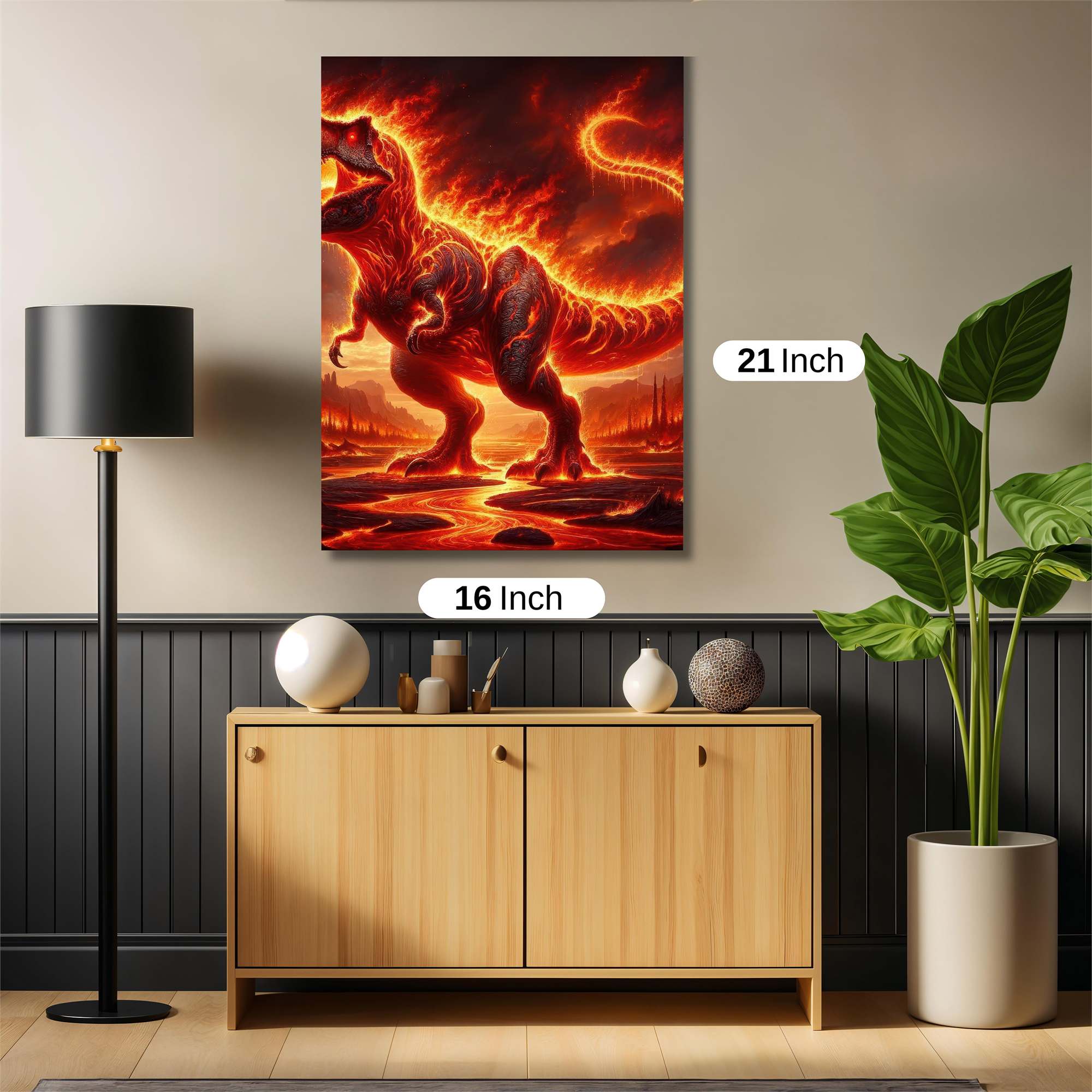 Inferno Rex Safe Wall Magnetic / M