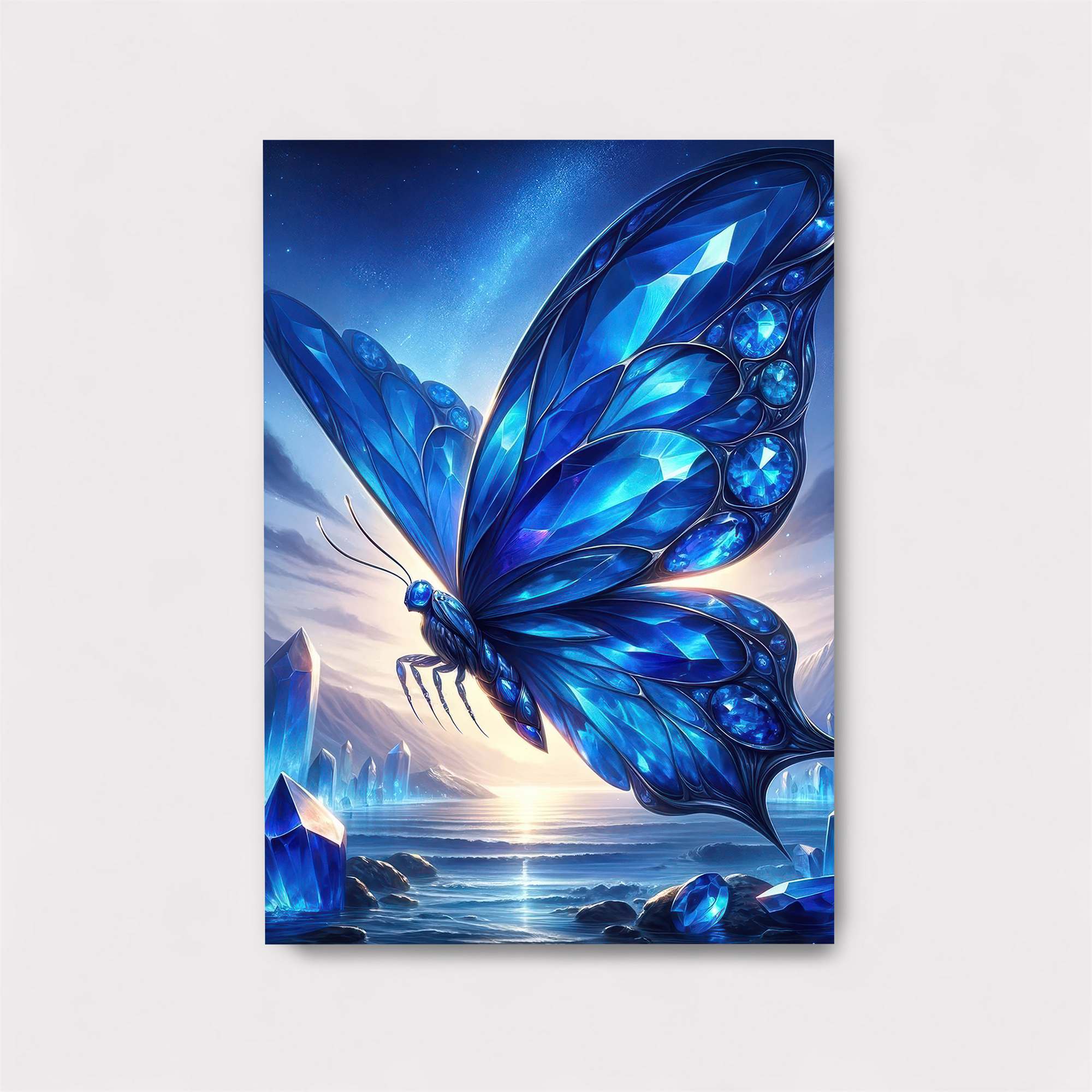 Crystal Serenity Safe Wall Magnetic / M