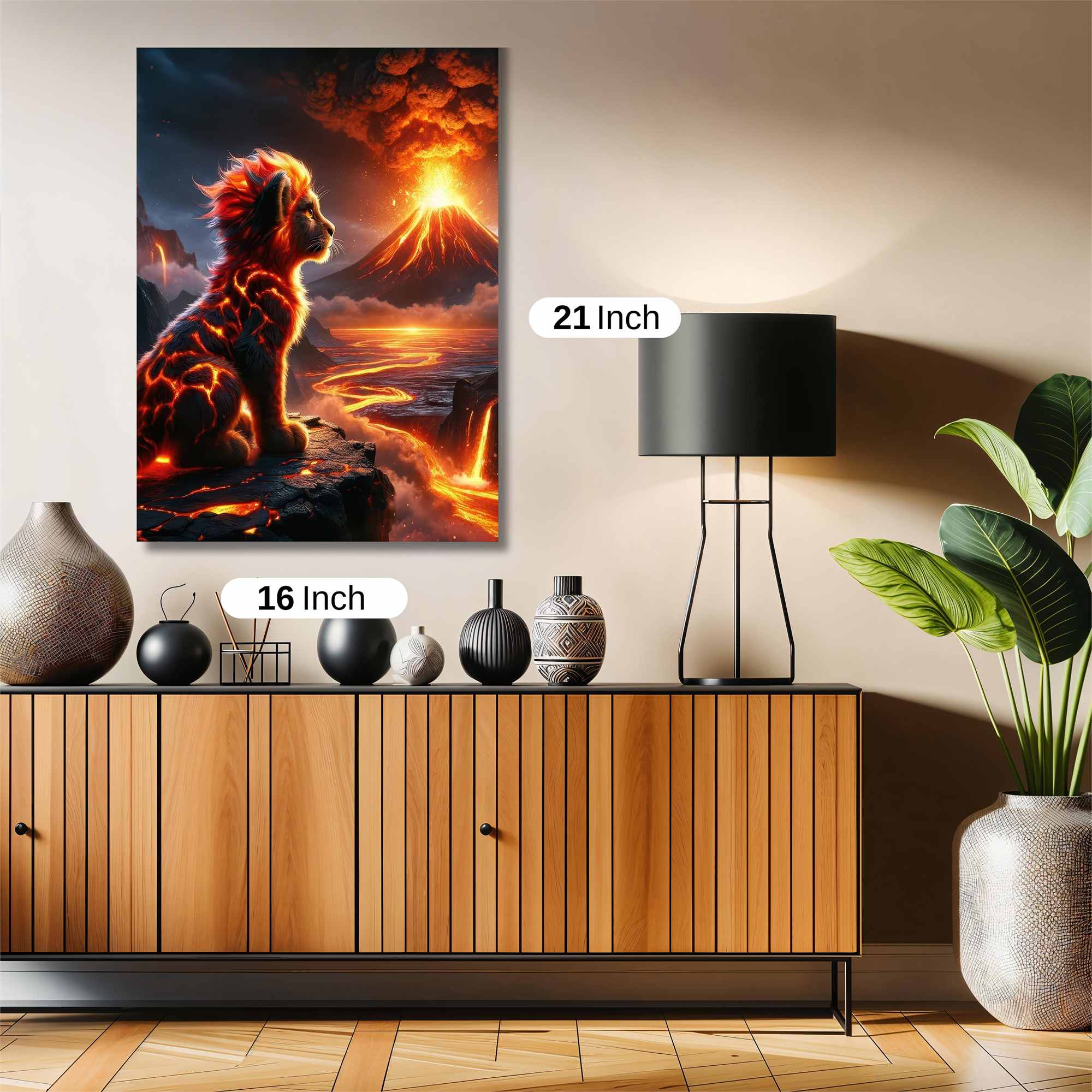 Lava Serenity Safe Wall Magnetic / M