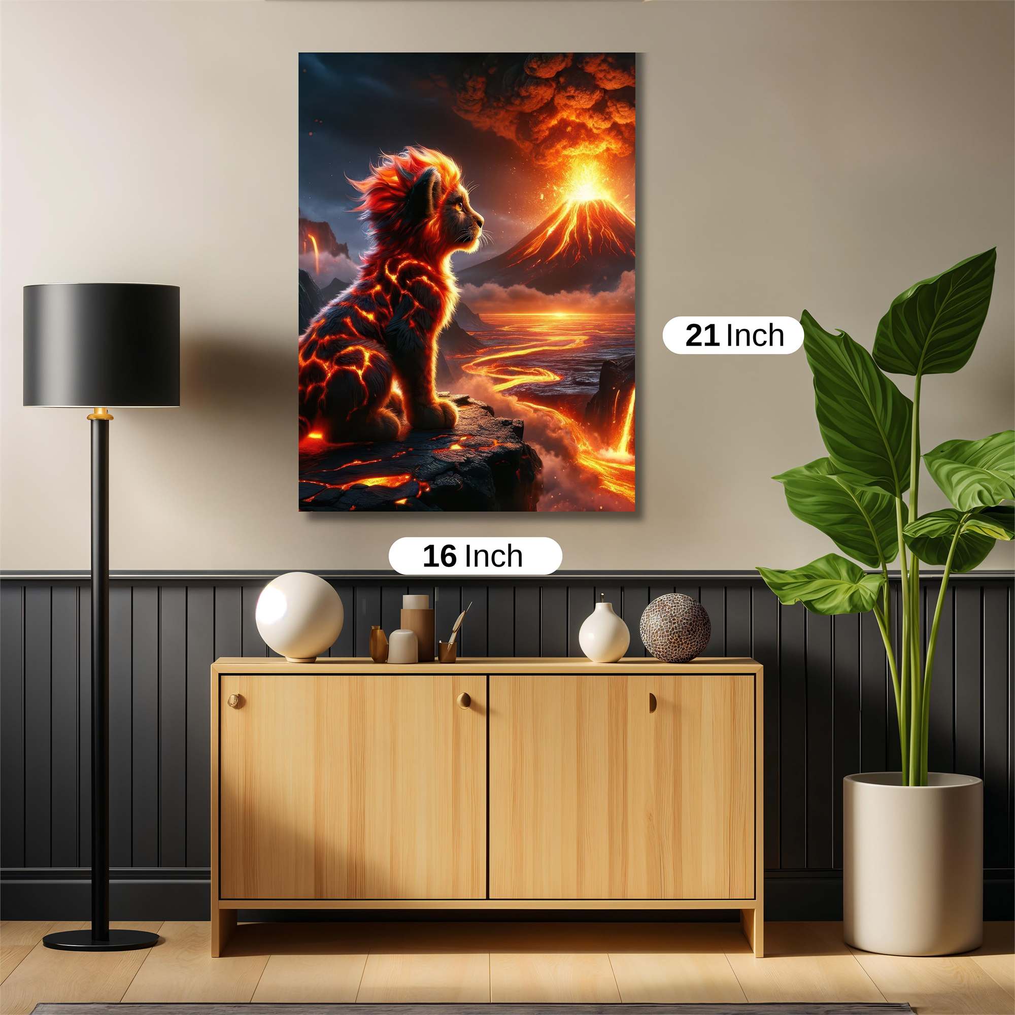 Lava Serenity Safe Wall Magnetic / M