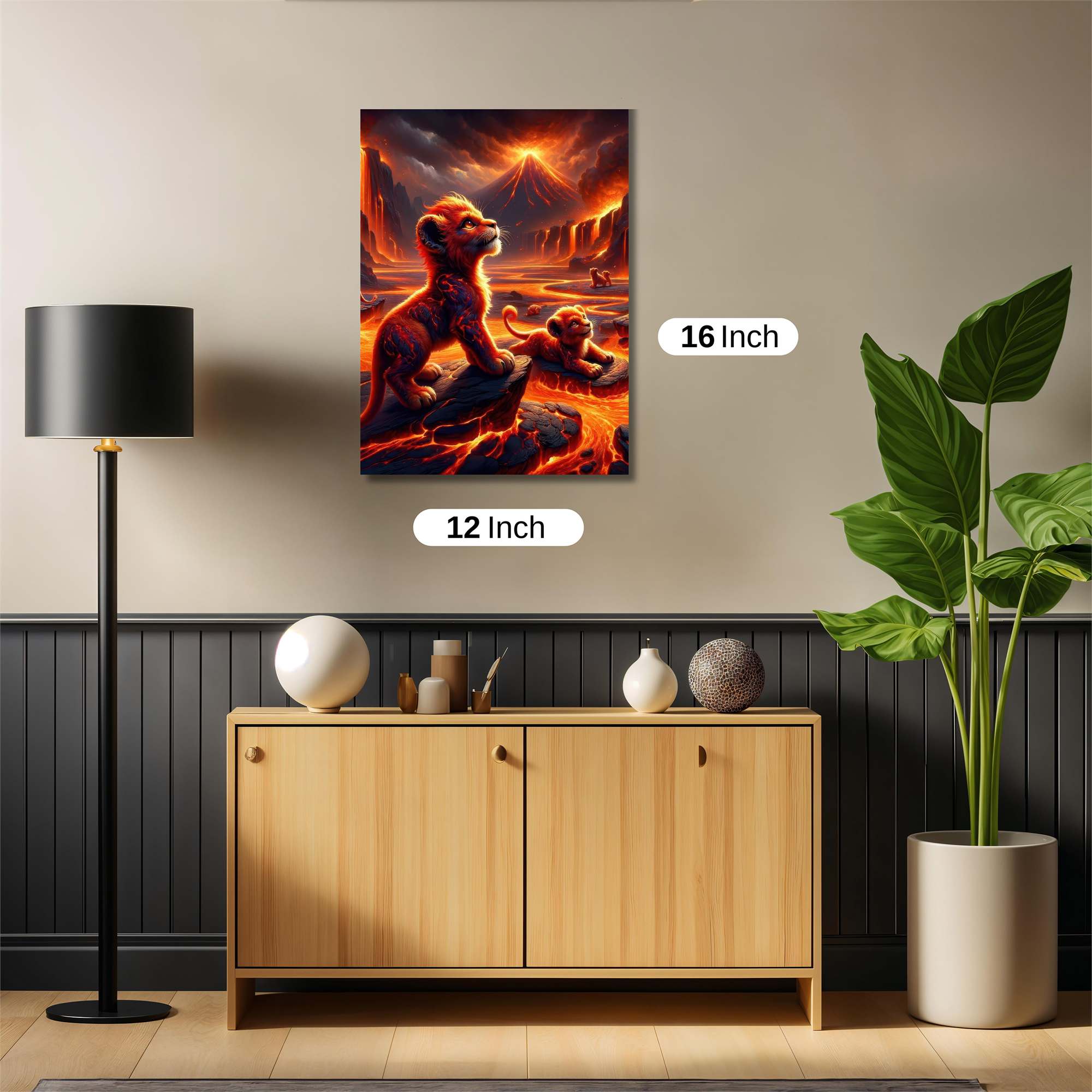 Simba Inferno Safe Wall Magnetic / M