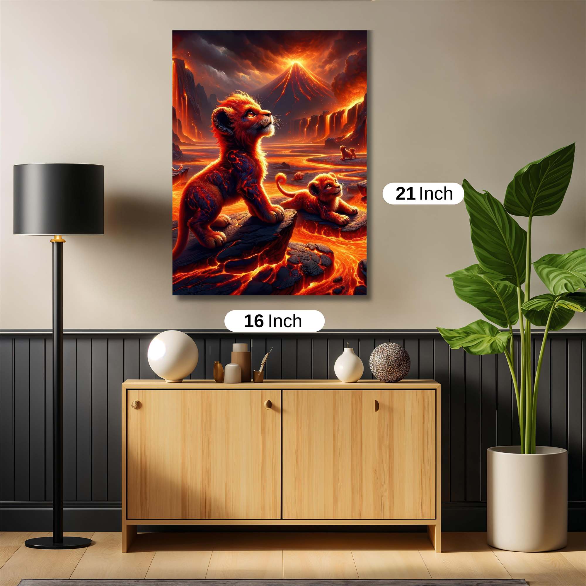 Simba Inferno Safe Wall Magnetic / M