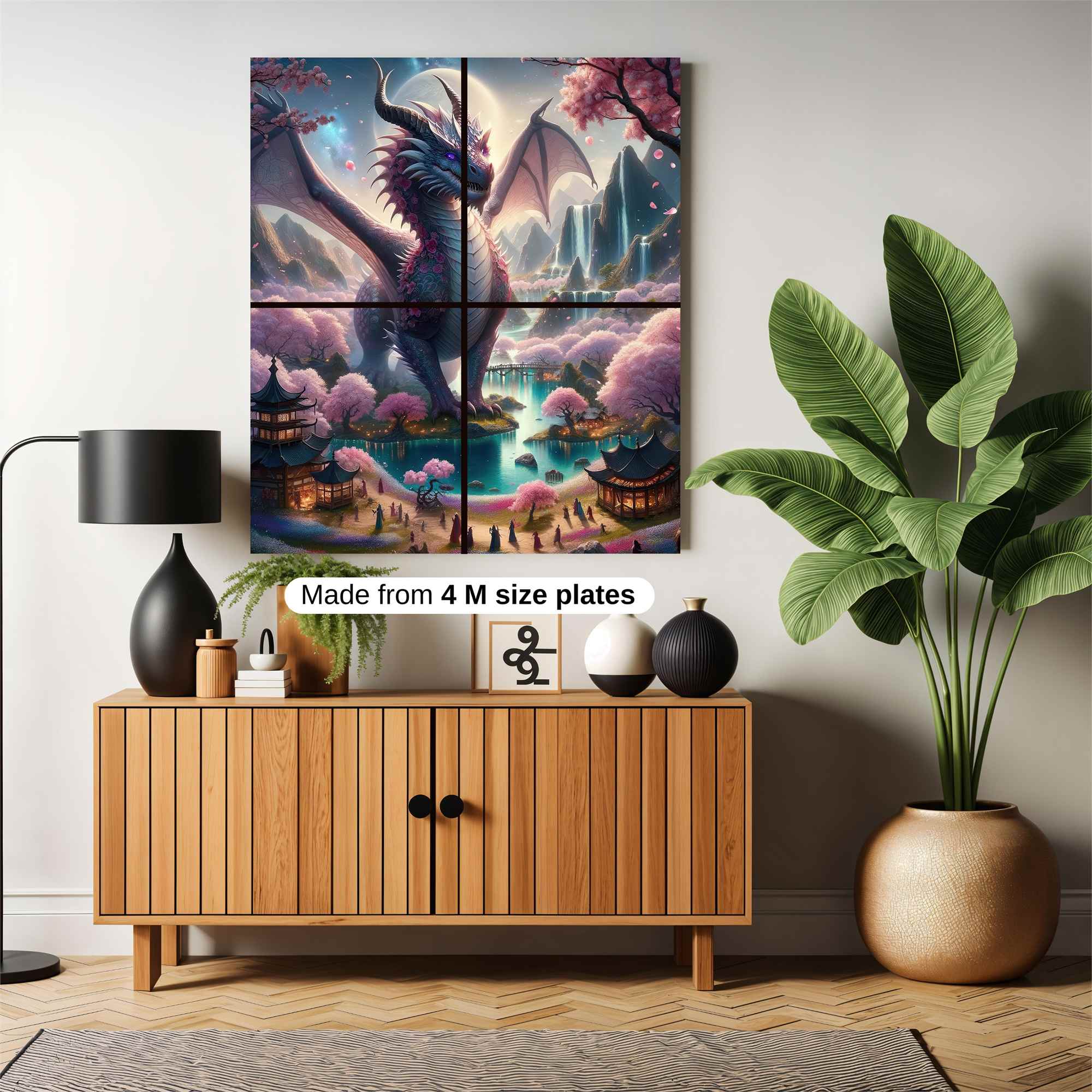 Dragon Serenity Safe Wall Magnetic / M