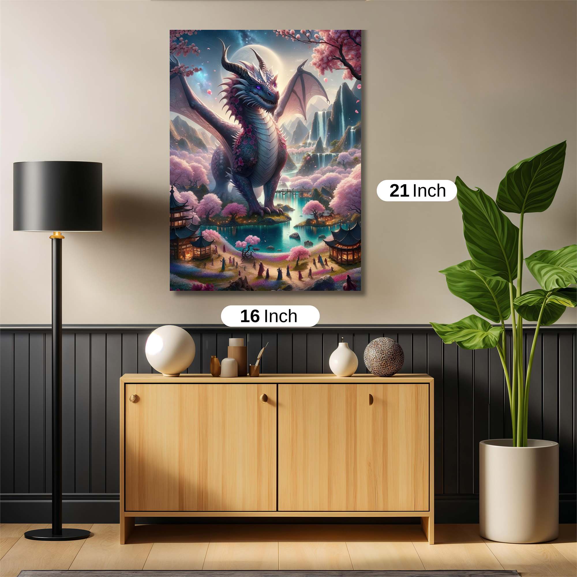 Dragon Serenity Safe Wall Magnetic / M
