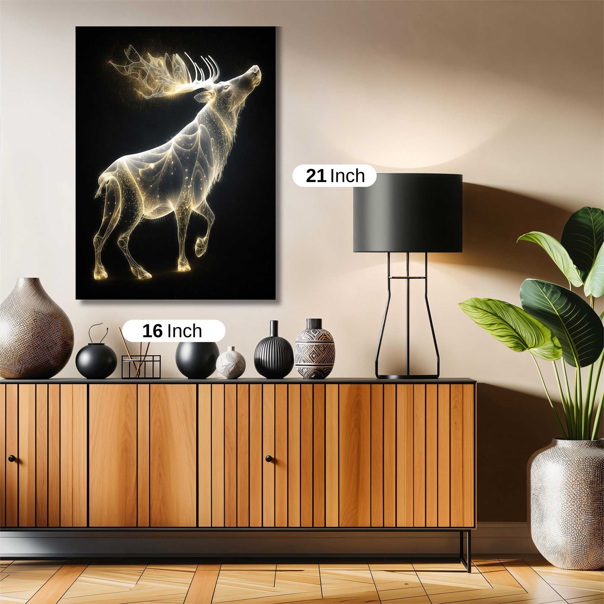 Stardust Stag Safe Wall Magnetic / M