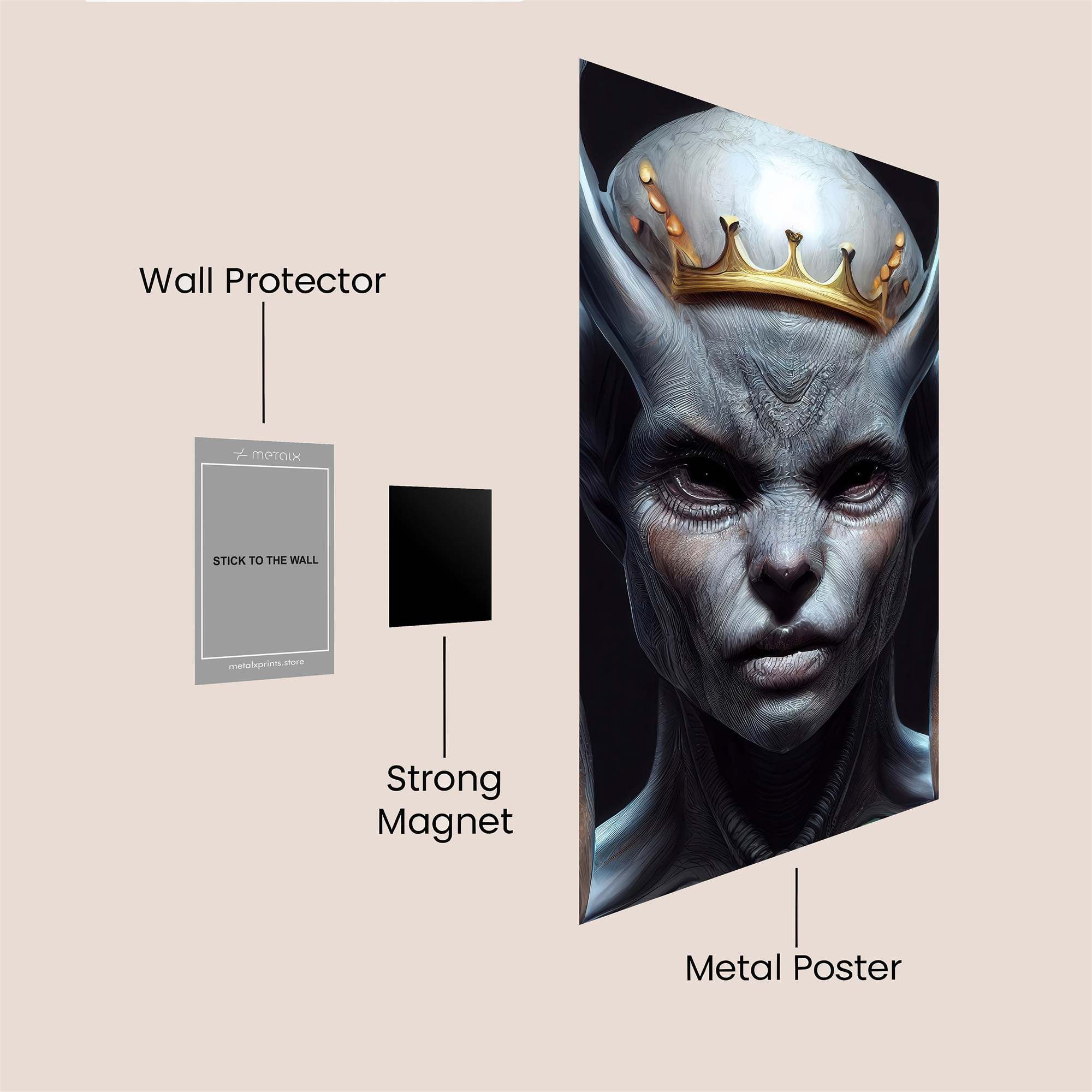 Empress Serene Safe Wall Magnetic / M