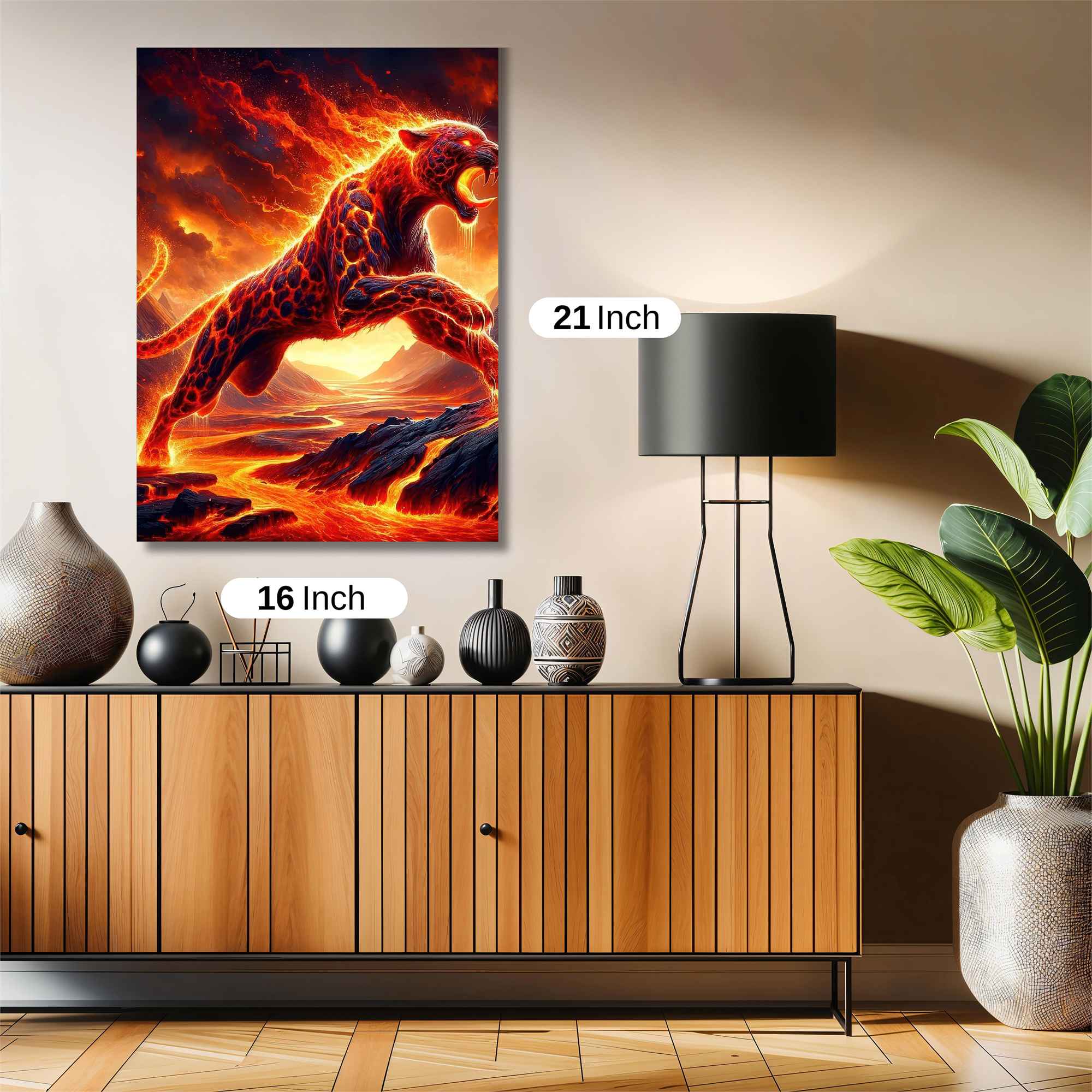 Lava Fury Safe Wall Magnetic / M