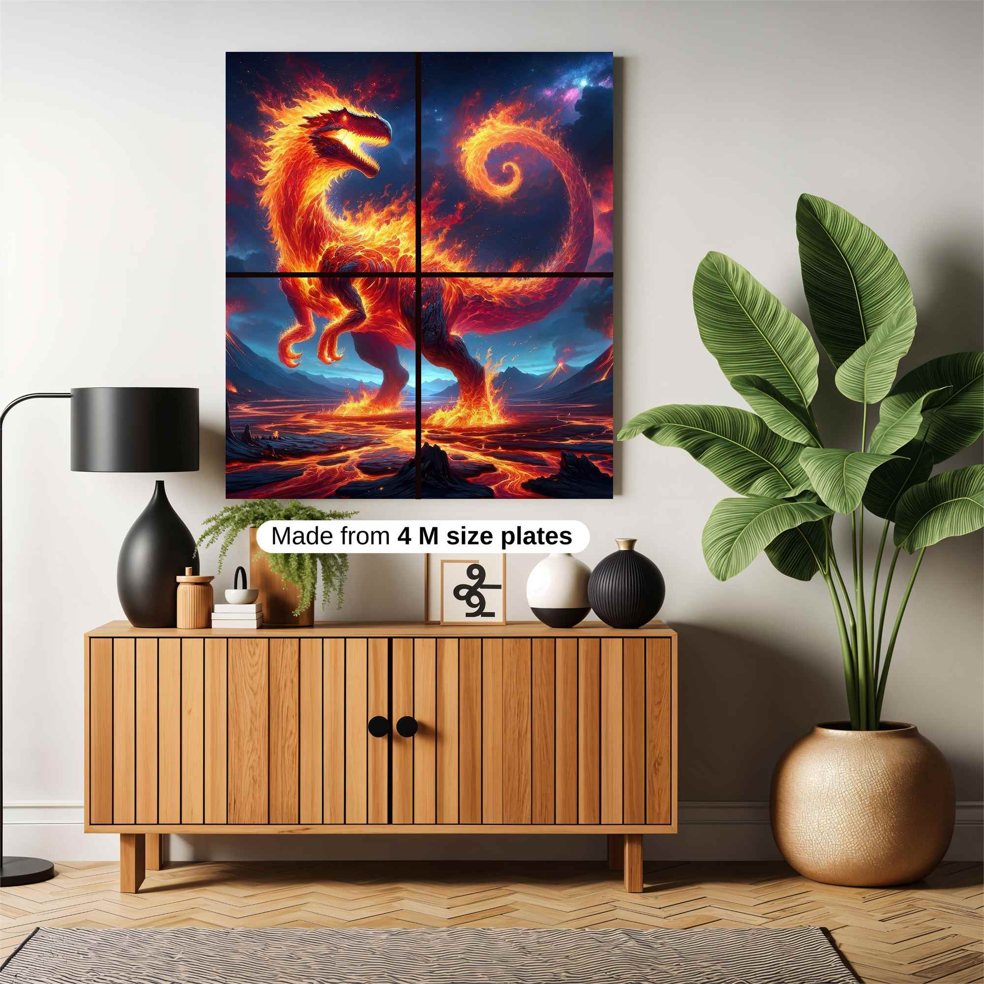 Inferno Majesty Safe Wall Magnetic / M