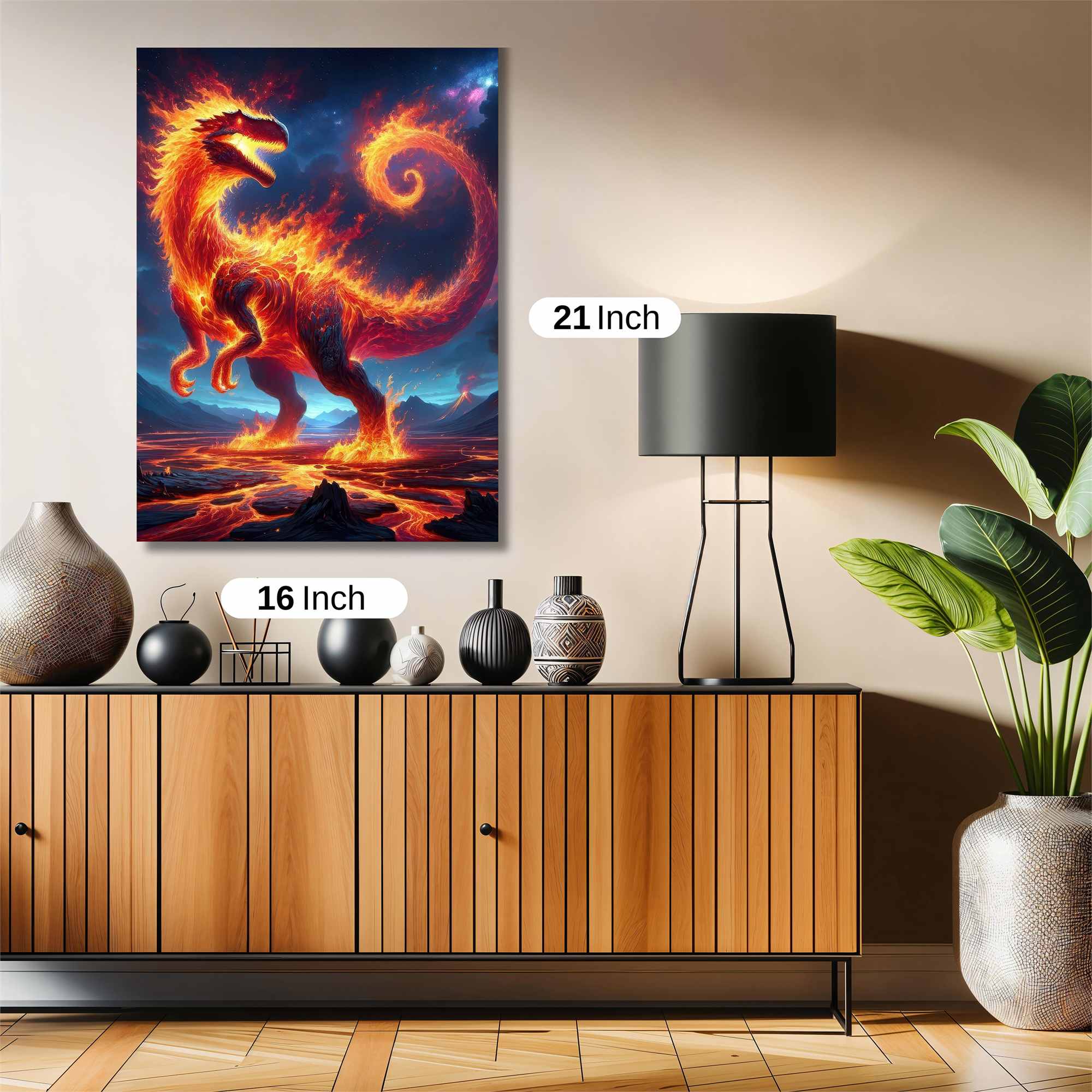 Inferno Majesty Safe Wall Magnetic / M