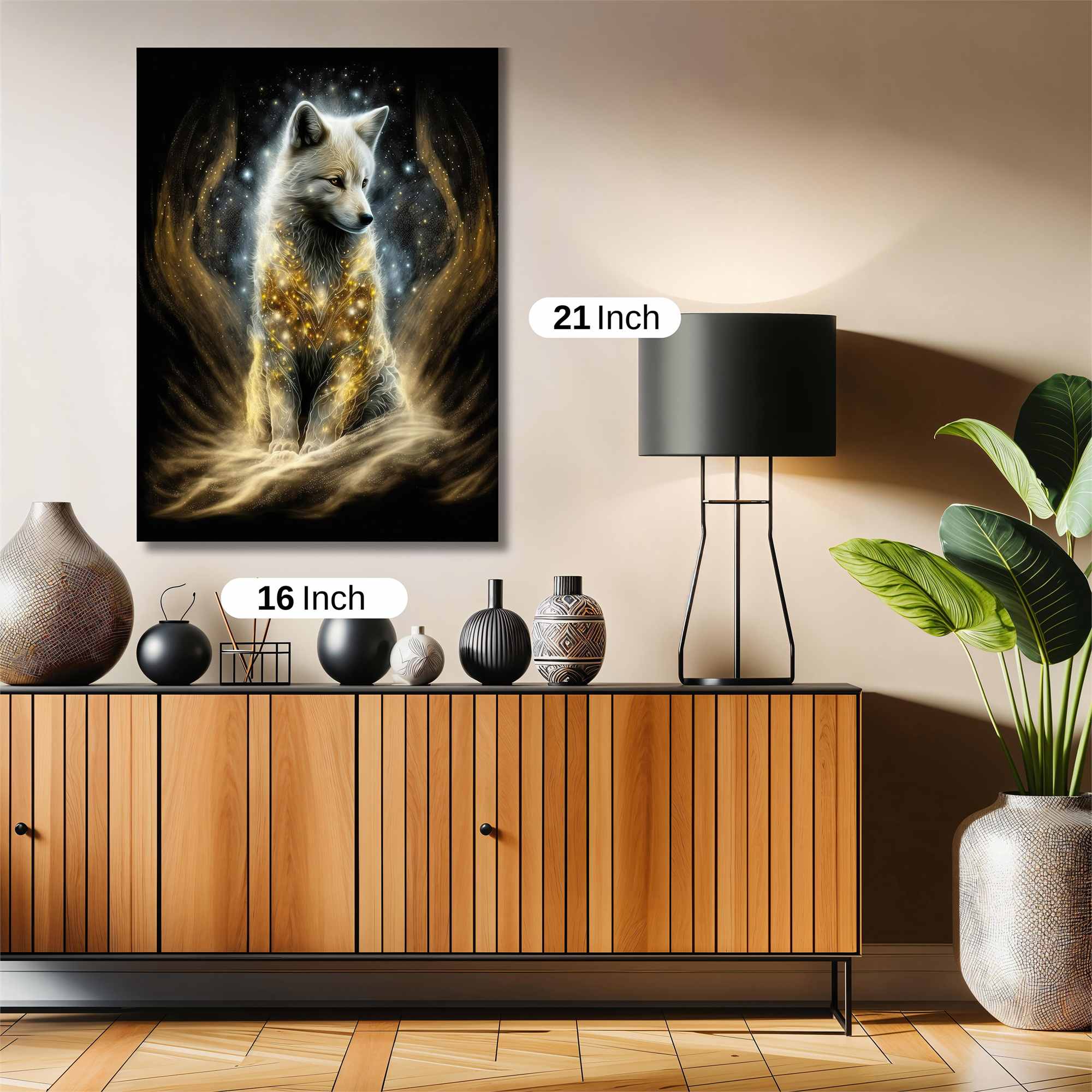 Starlight Fox Safe Wall Magnetic / M