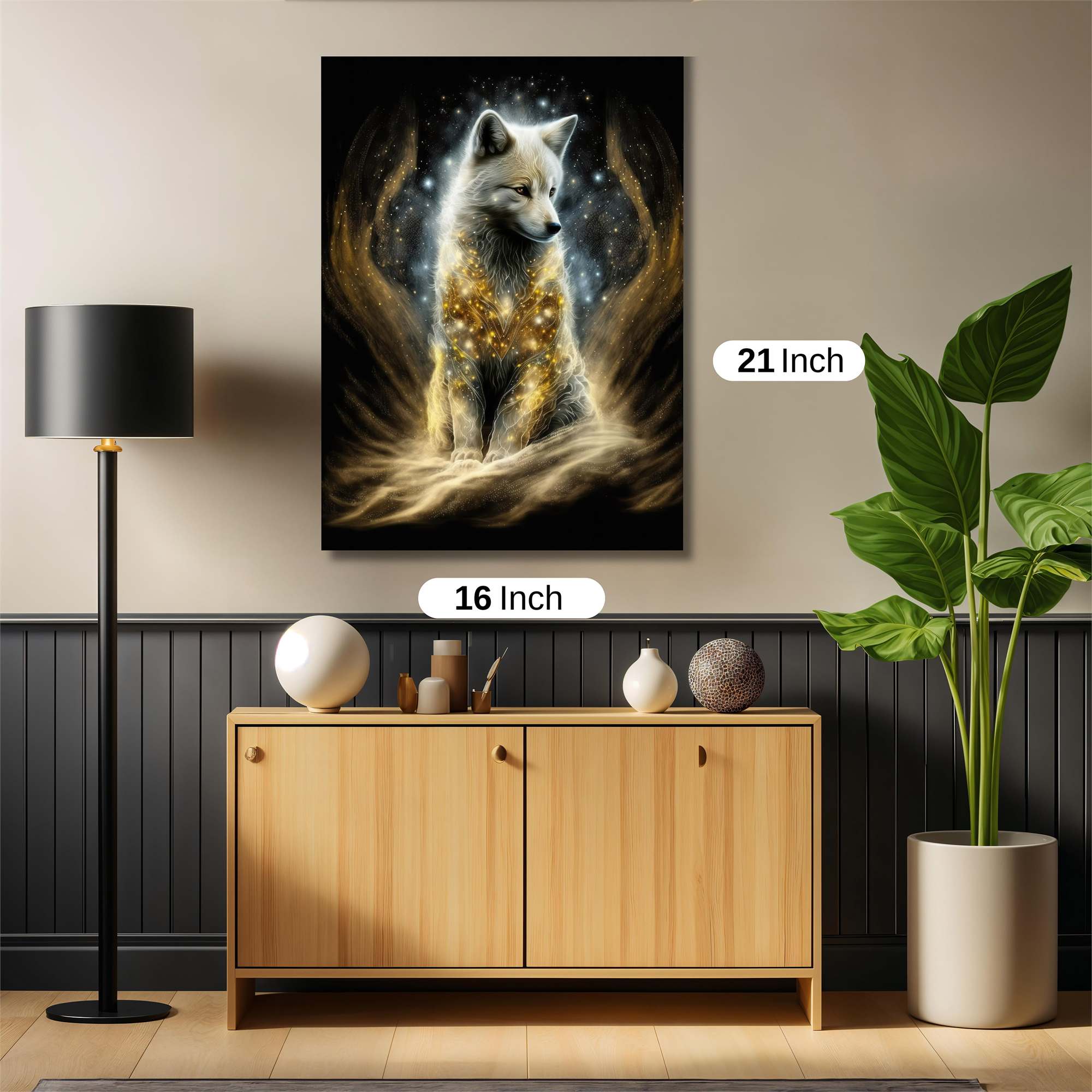 Starlight Fox Safe Wall Magnetic / M
