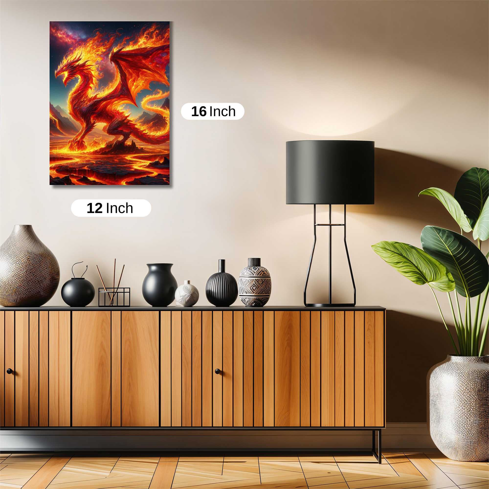 Smaug Inferno Safe Wall Magnetic / M