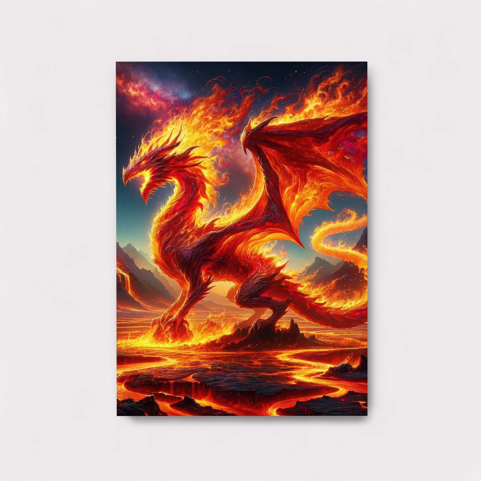 Smaug Inferno Safe Wall Magnetic / M