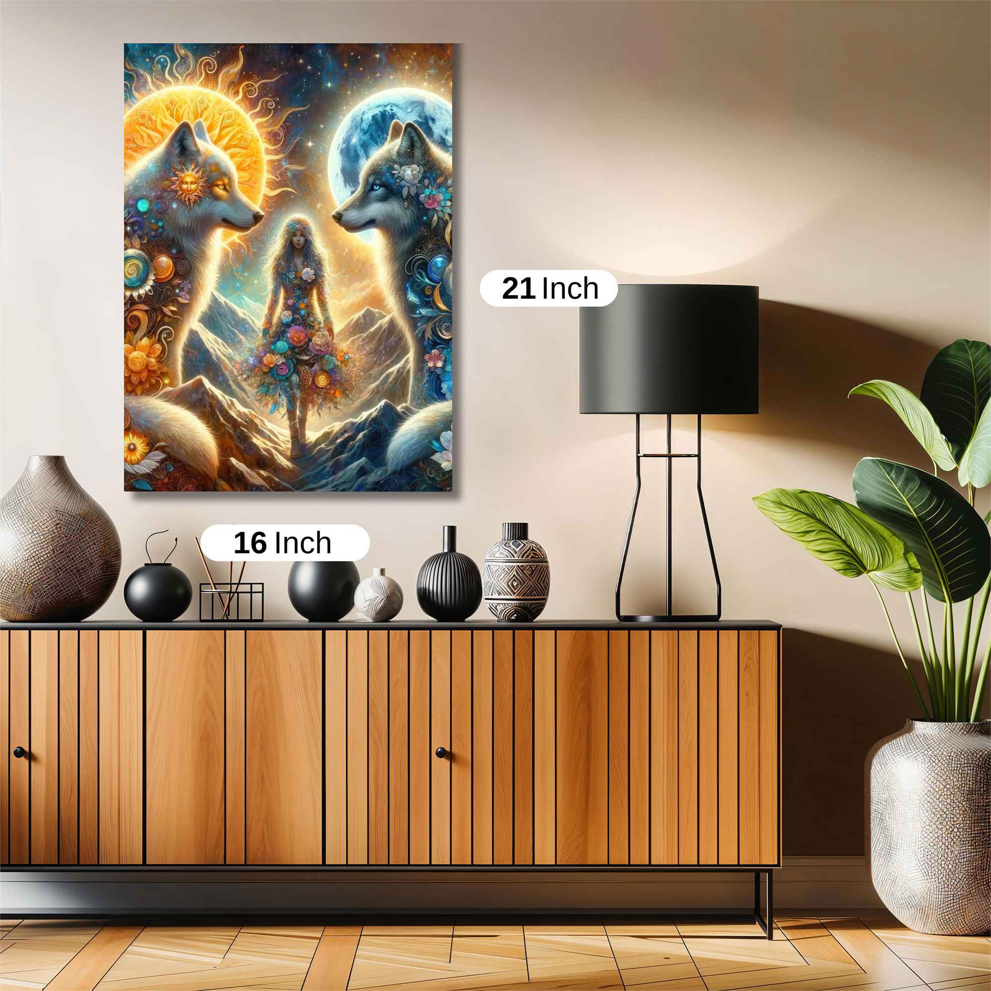 Wolves Harmony Safe Wall Magnetic / M