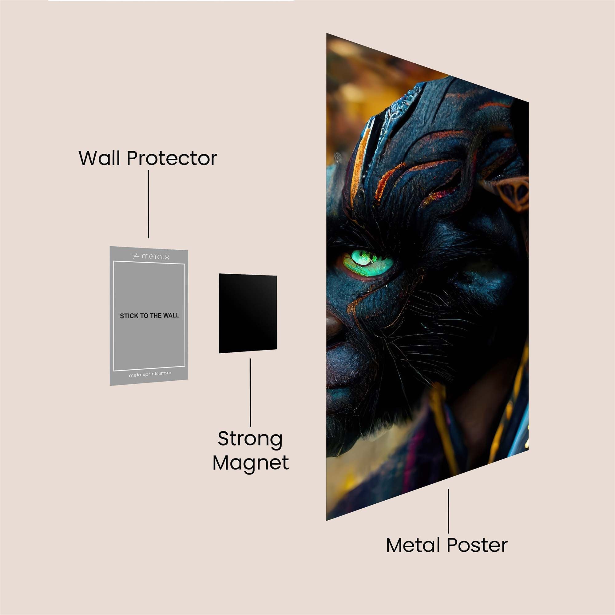 Panther Enigma Safe Wall Magnetic / M