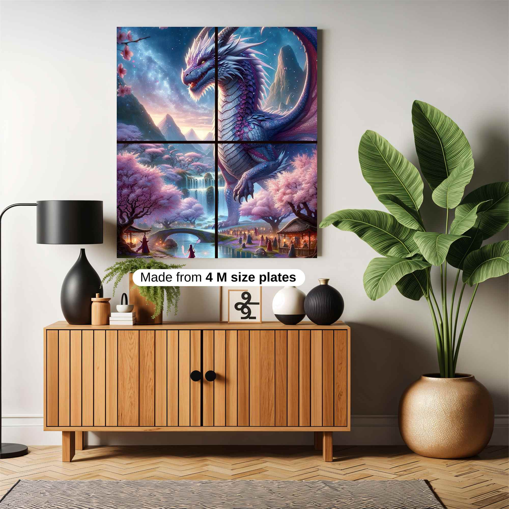 Dragon Serenity Safe Wall Magnetic / M