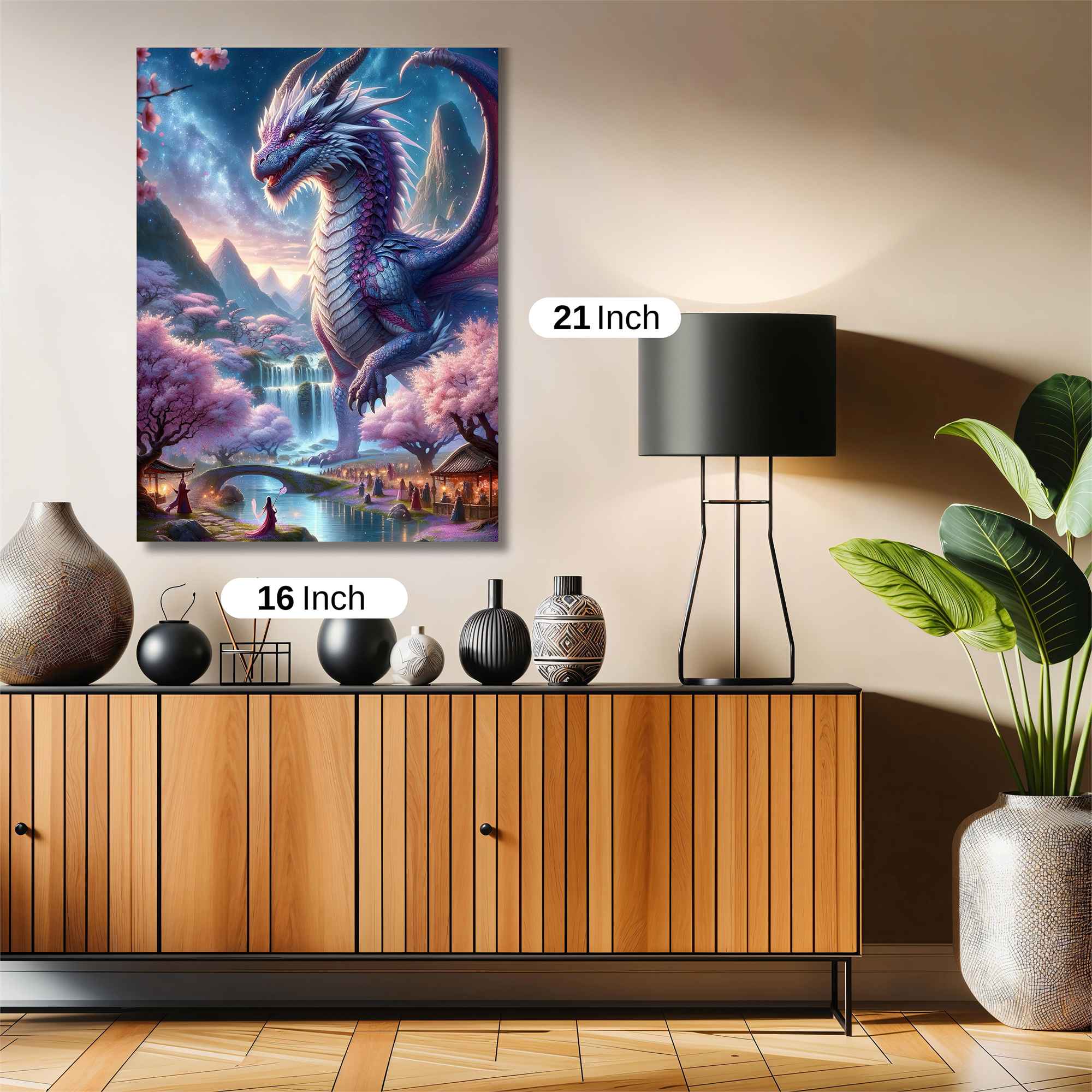 Dragon Serenity Safe Wall Magnetic / M
