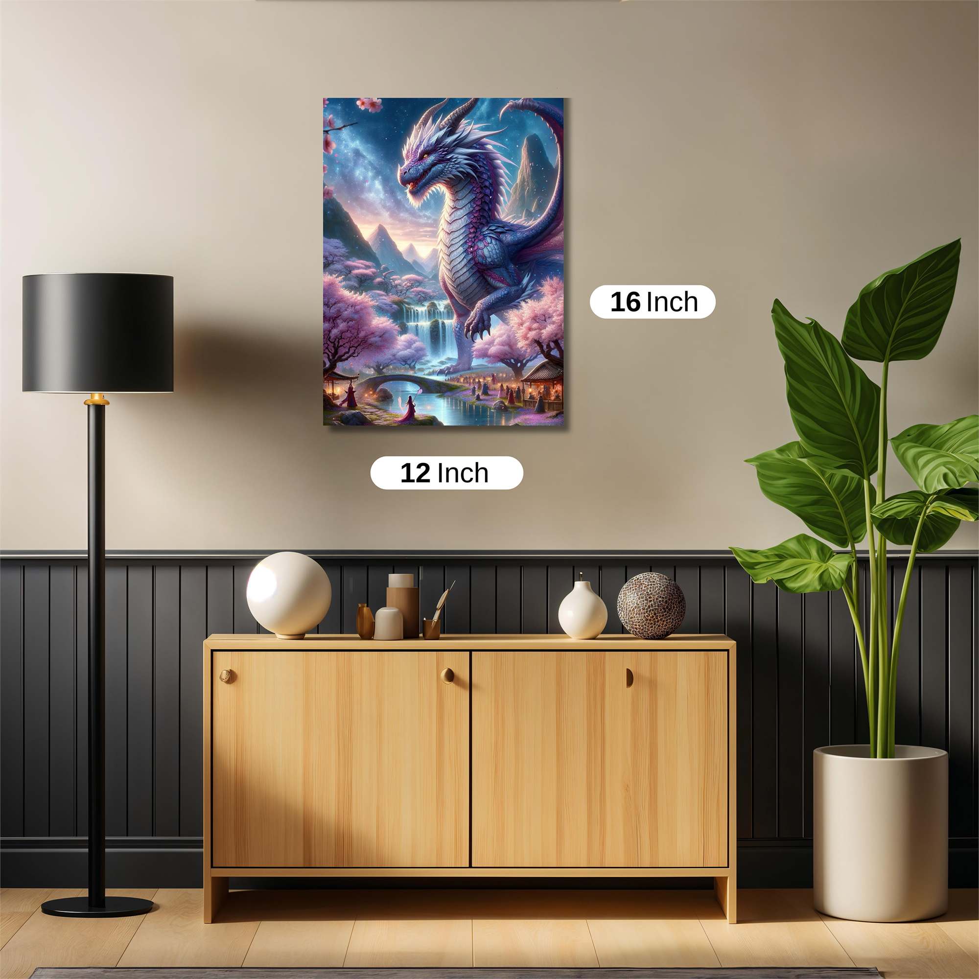 Dragon Serenity Safe Wall Magnetic / M